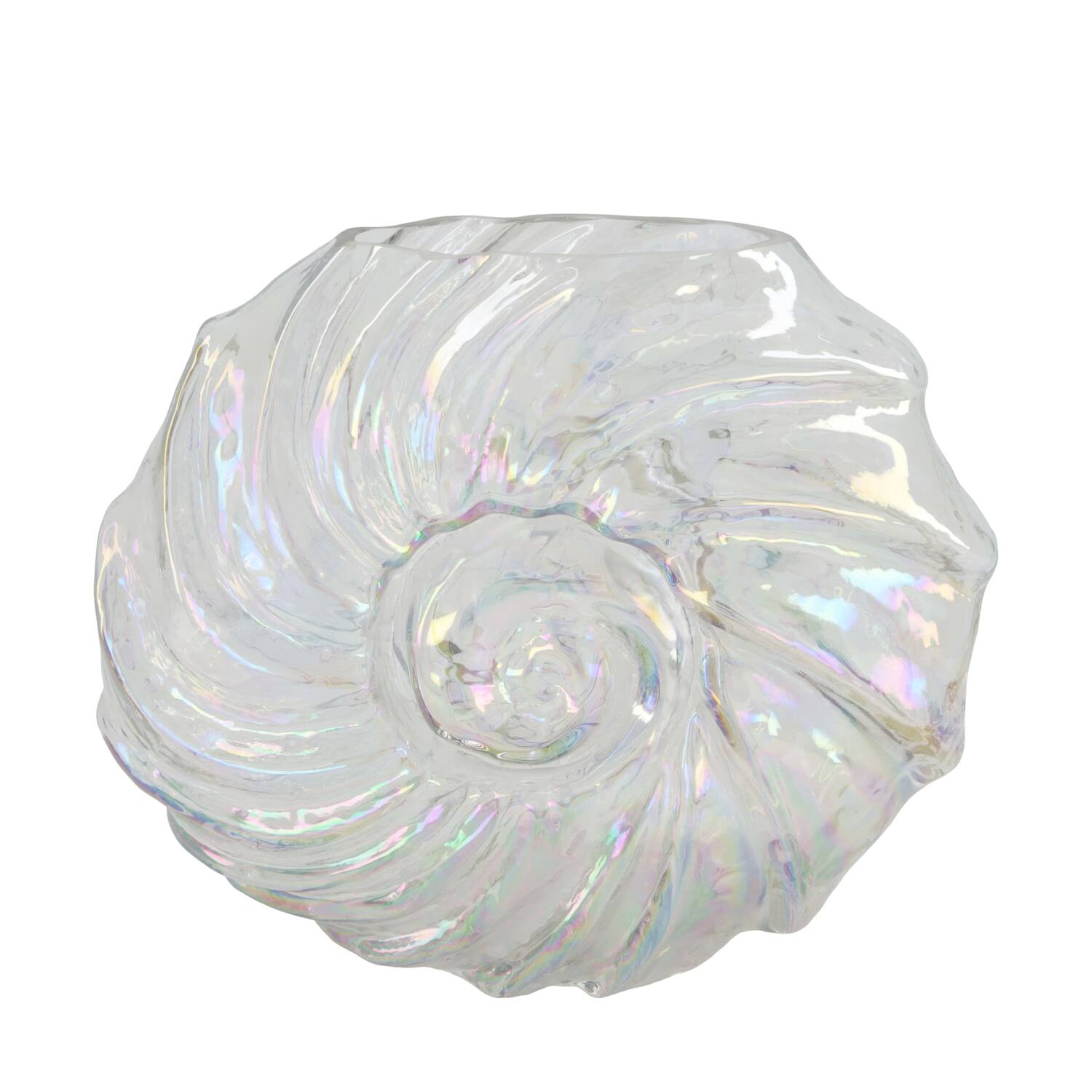Vase glass 28x11.5x23.5cm