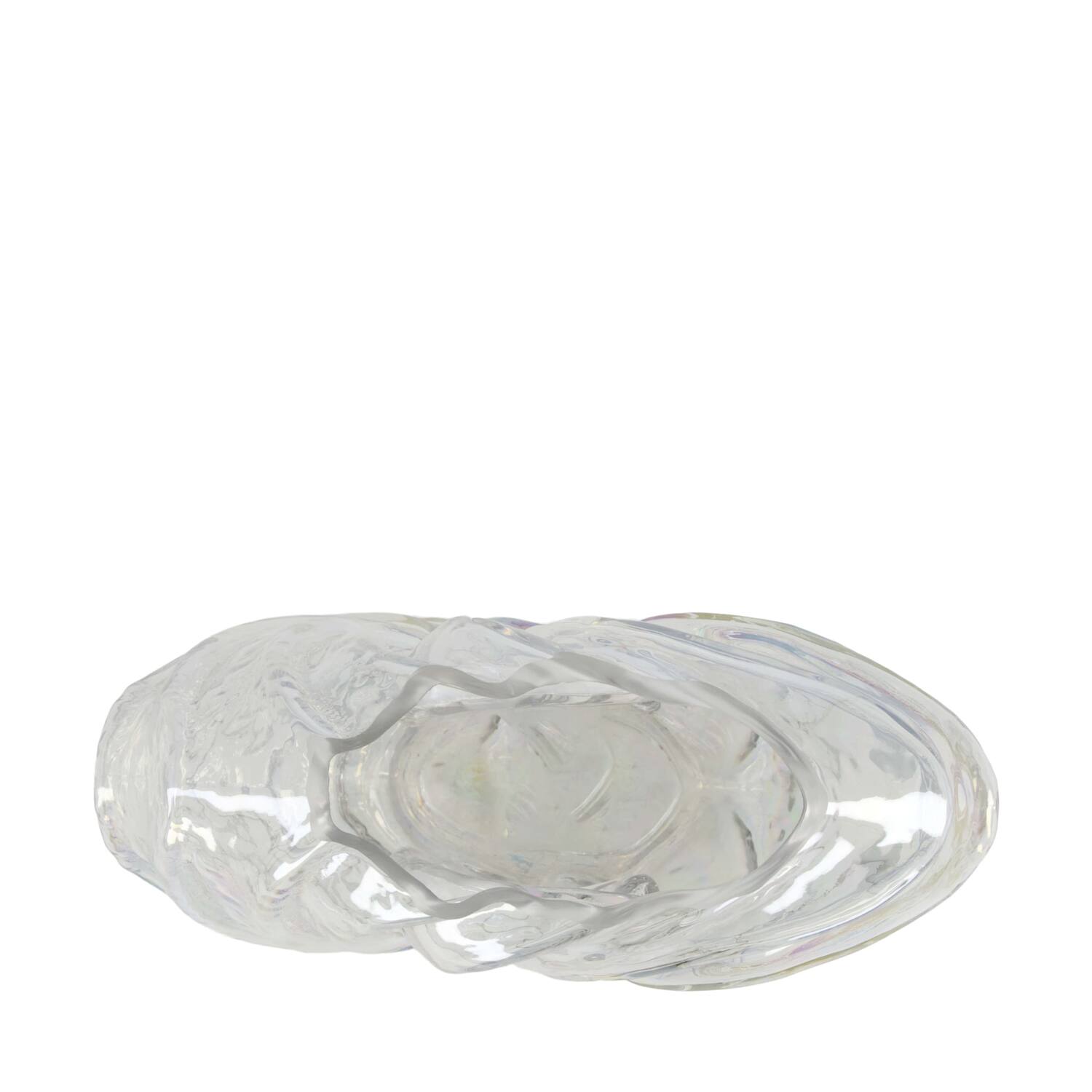 Vase glass 28x11.5x23.5cm