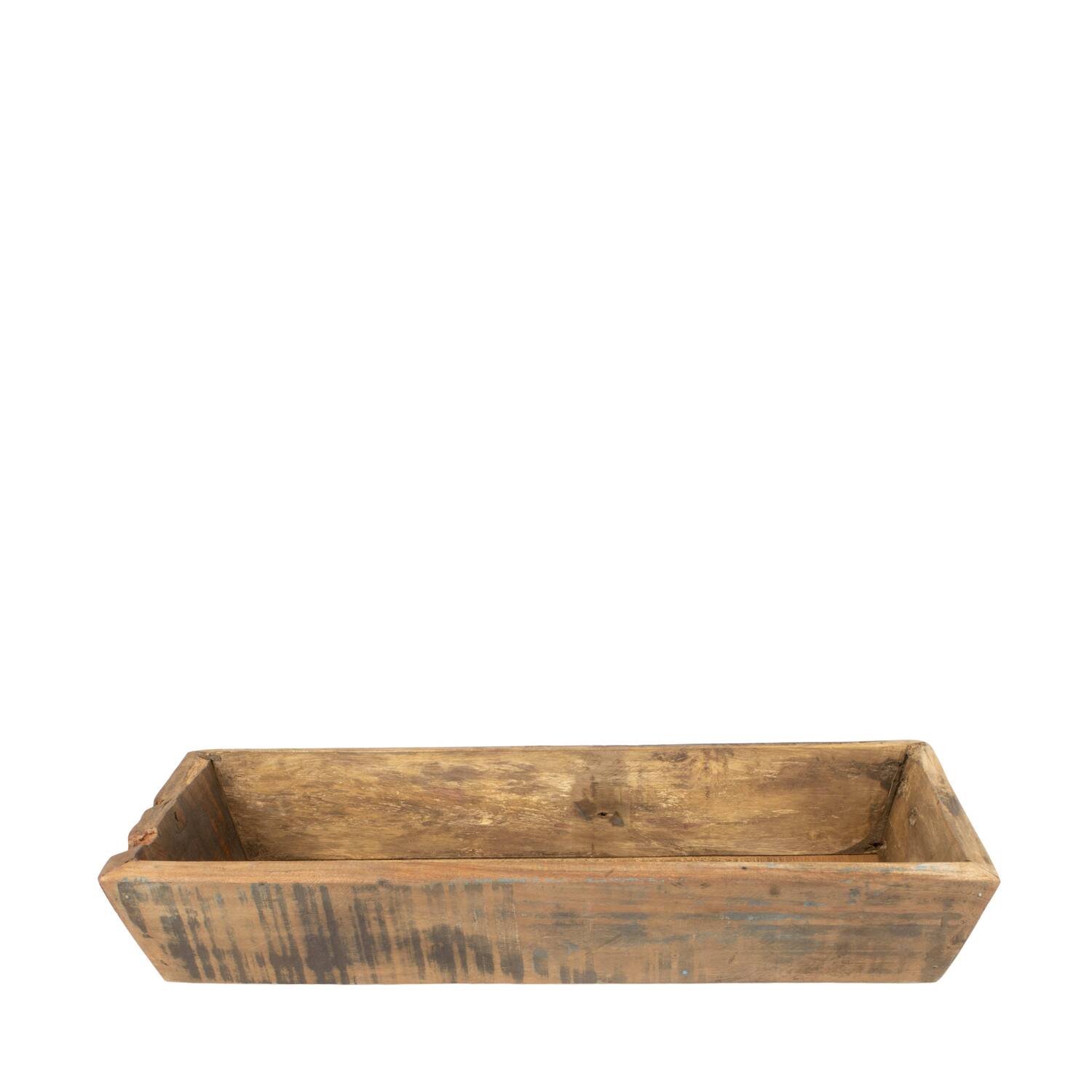 Tray reclaimed wood 58x24x10cm