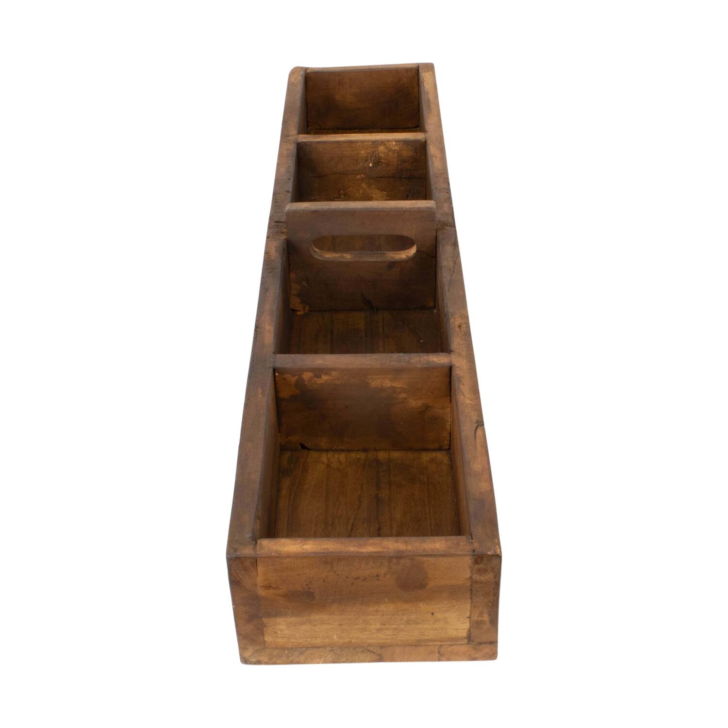 Tray reclaimed wood 76x14x9.5cm