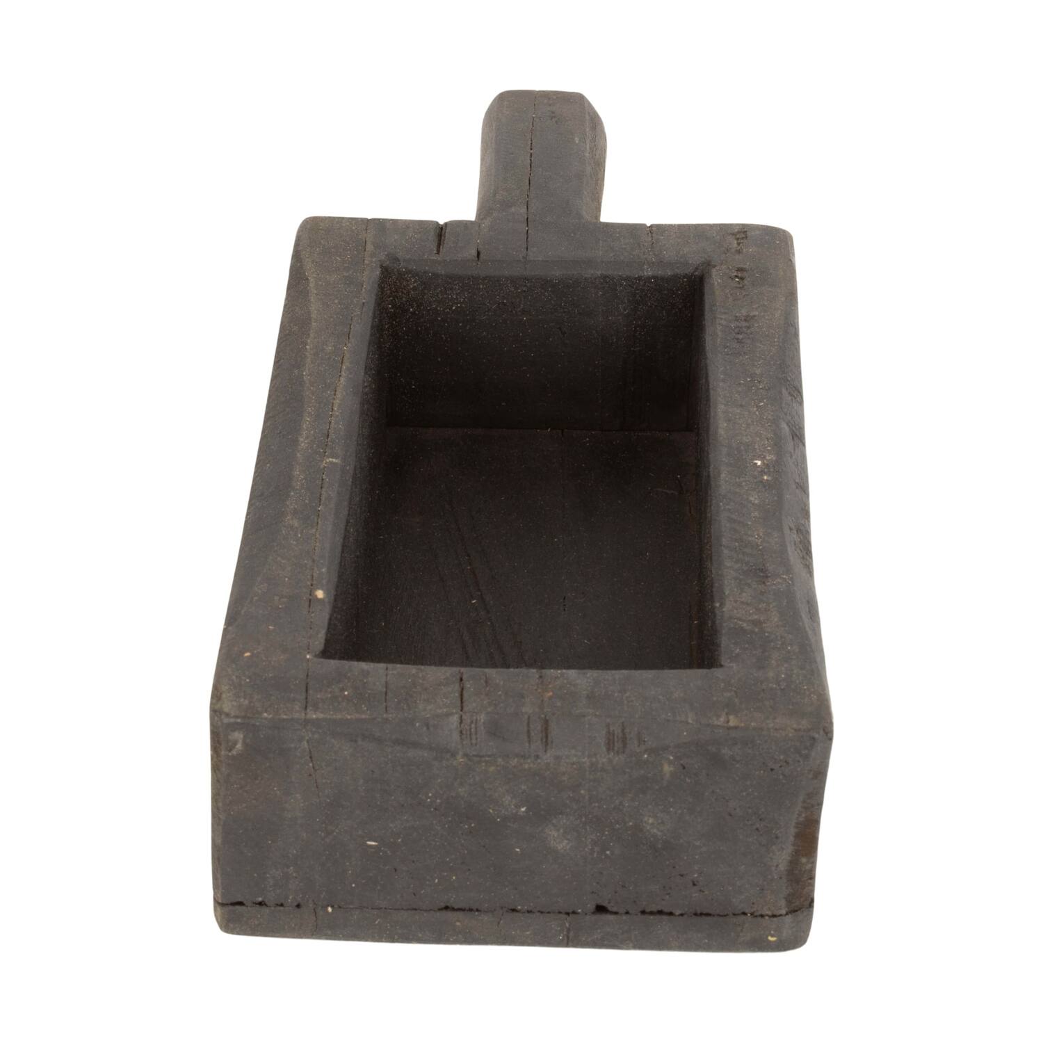 Tray reclaimed wood vintage 32x14x7cm