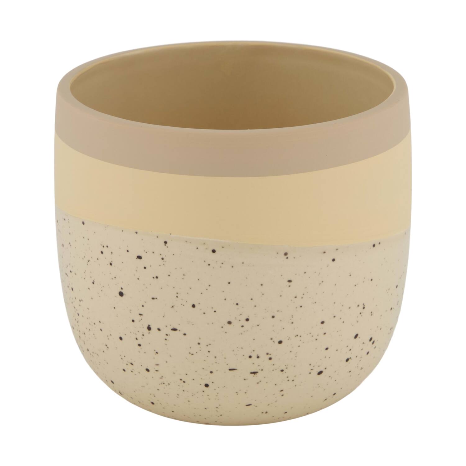 Planter round ceramic 13.2x13.2x12cm