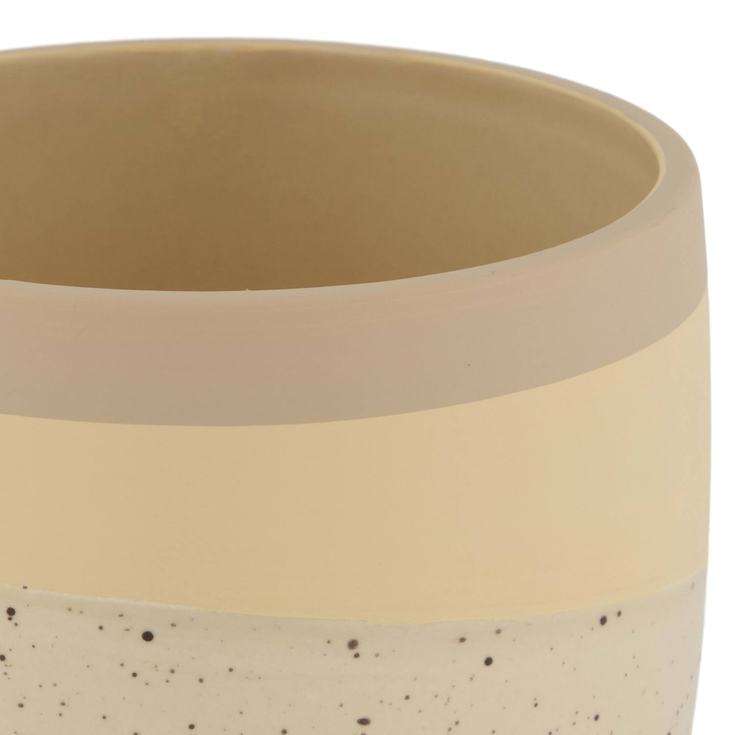Planter round ceramic 13.2x13.2x12cm