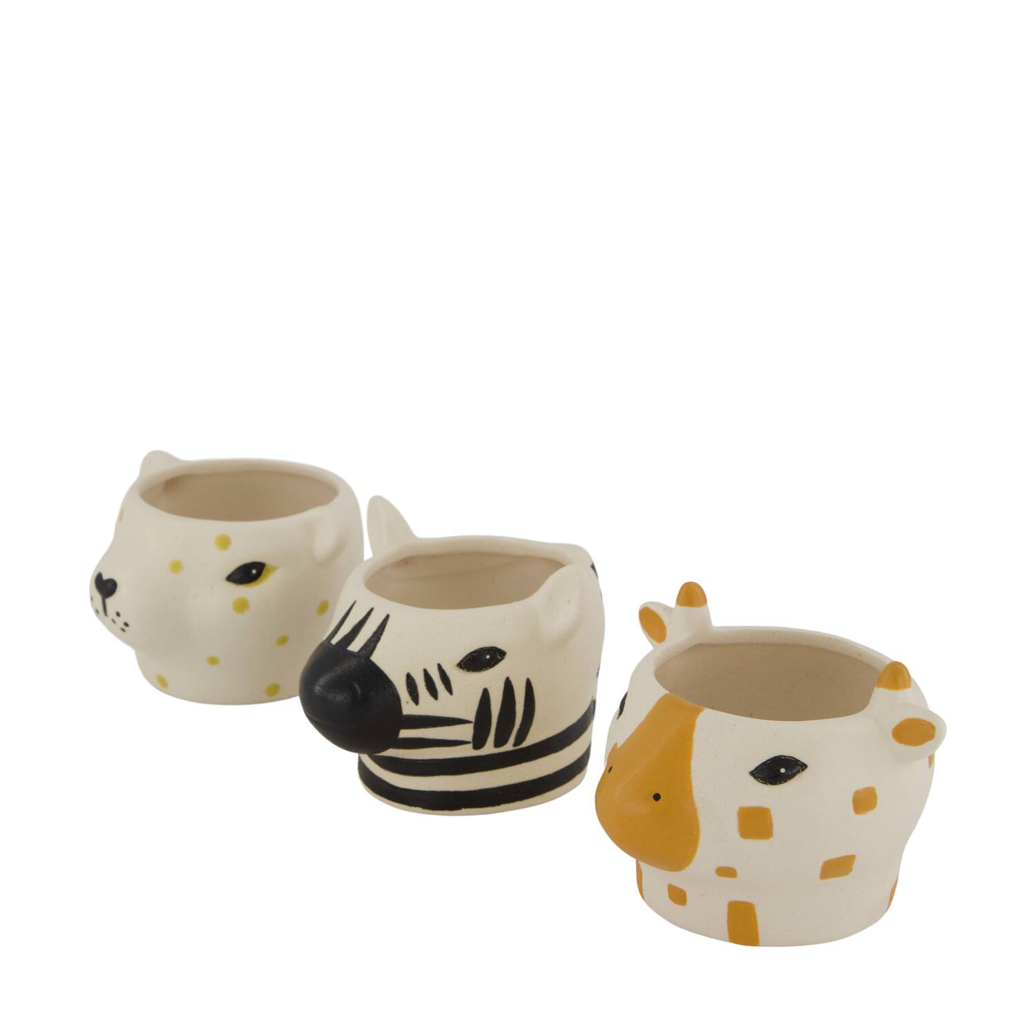 Planter animal in display ceramic 10x10x7.5cm A/3