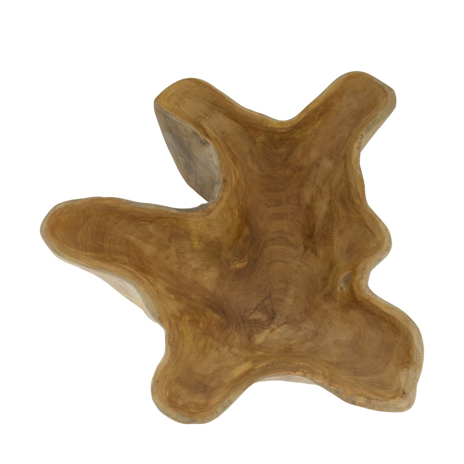 Bowl teak wood 60x58x15cm