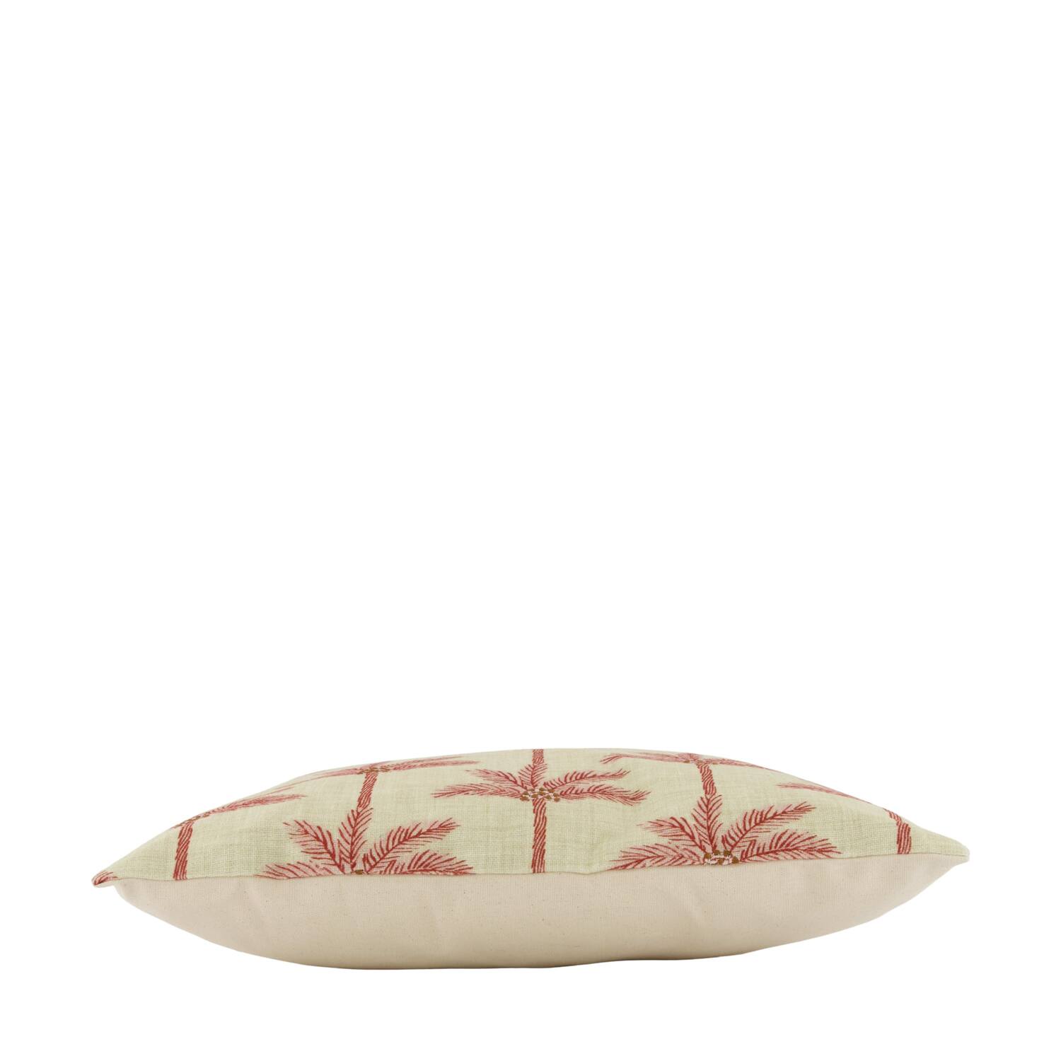 Cushion palm tree cotton 45x45x8cm