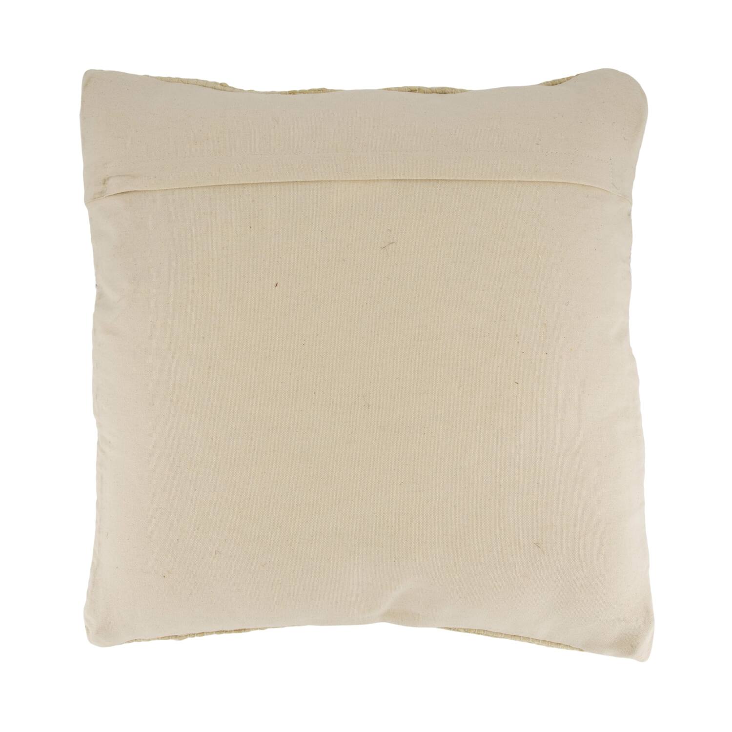 Cushion jute 45x45x8cm - Natural