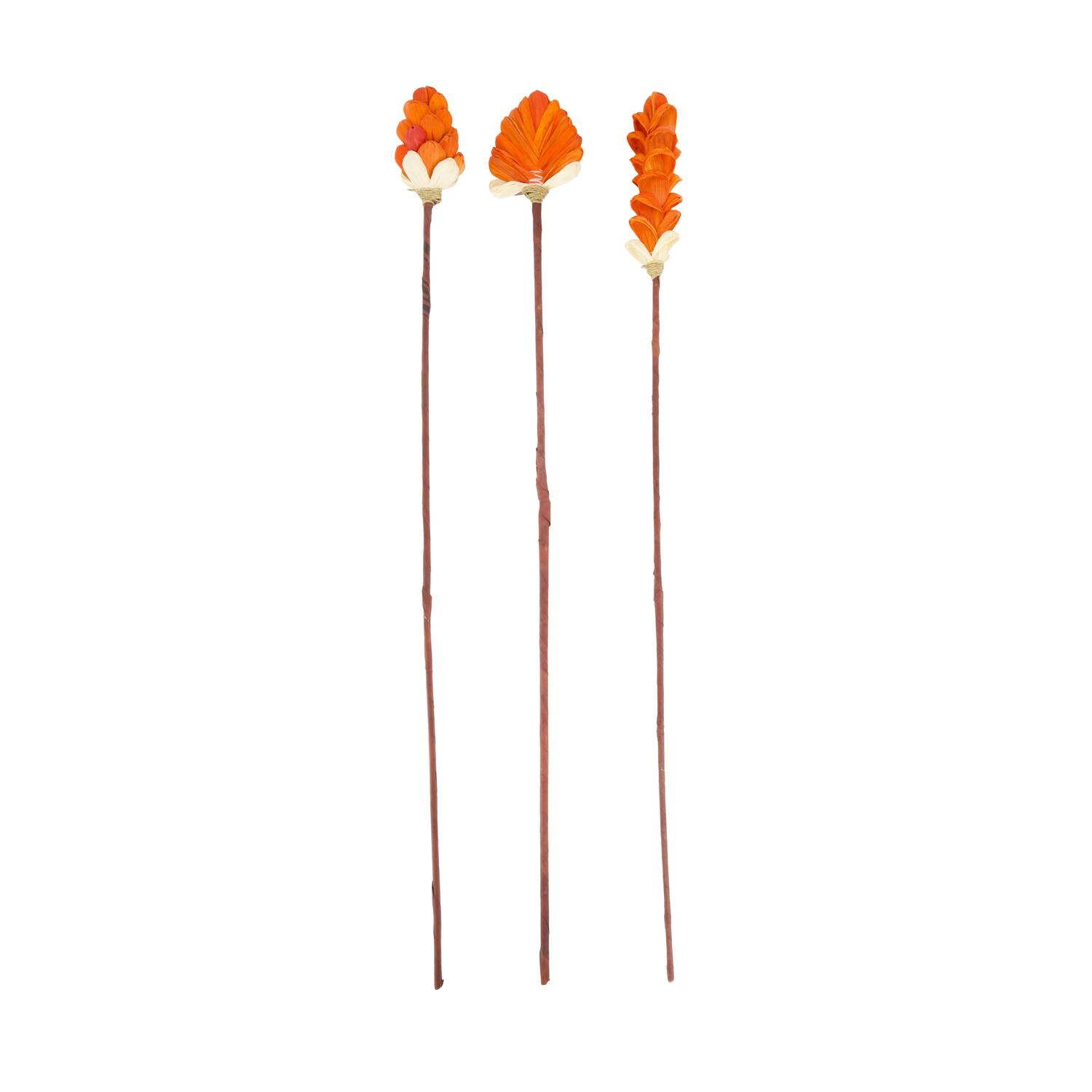 Flower corn on stick 6x7x78cm A/3