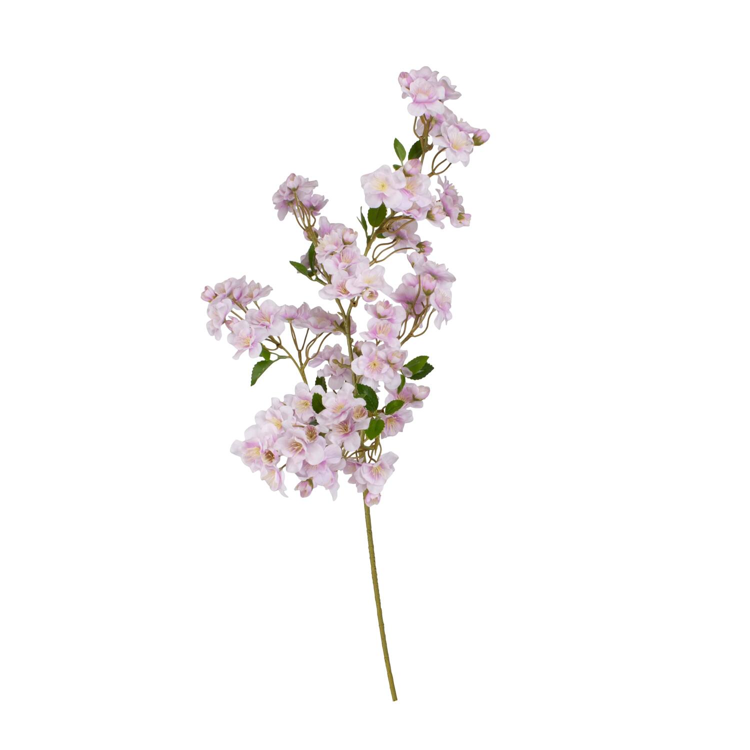 Branch blossom artificial 95x25x15cm - Purple