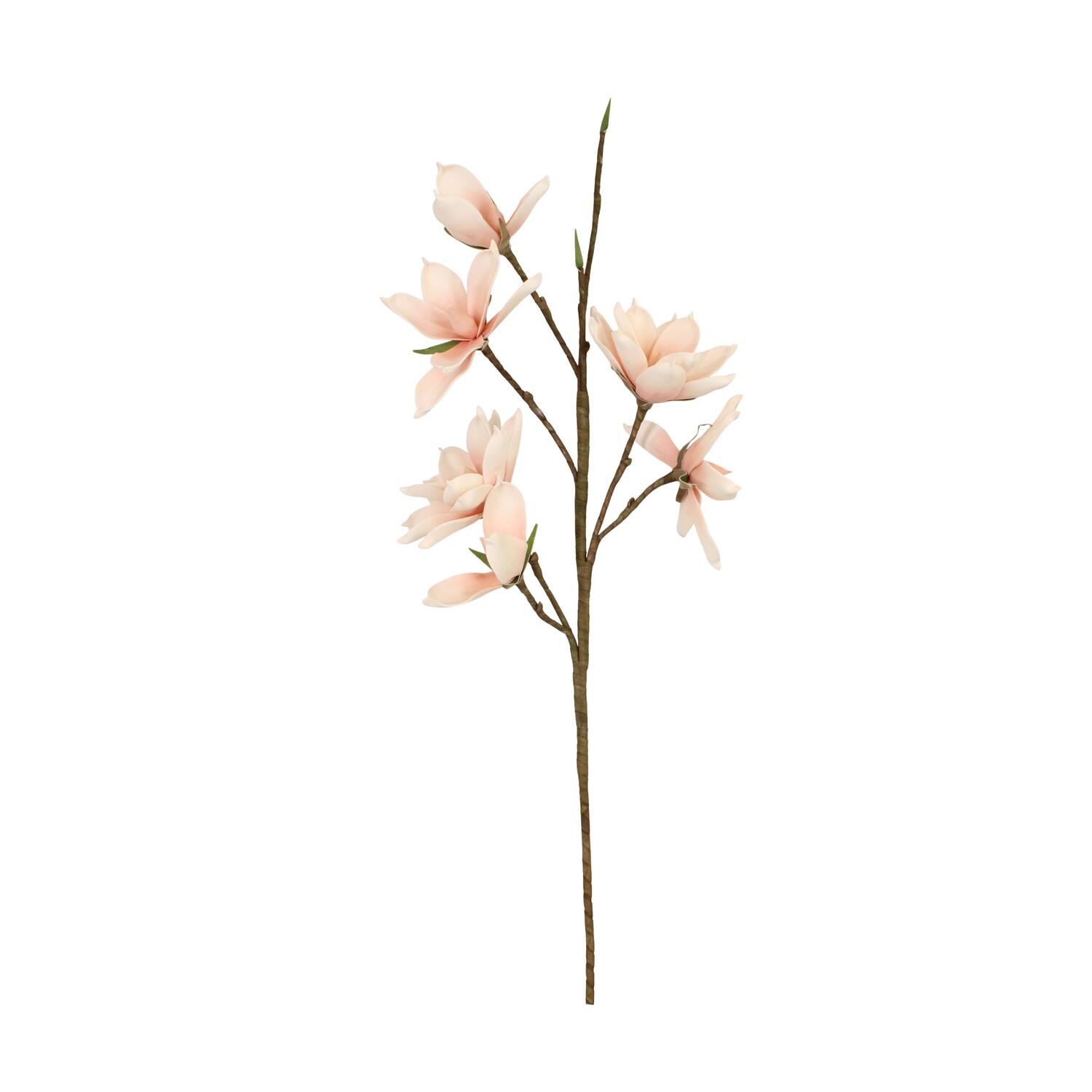 Flower magnolia foam 105x30x10cm - Pink