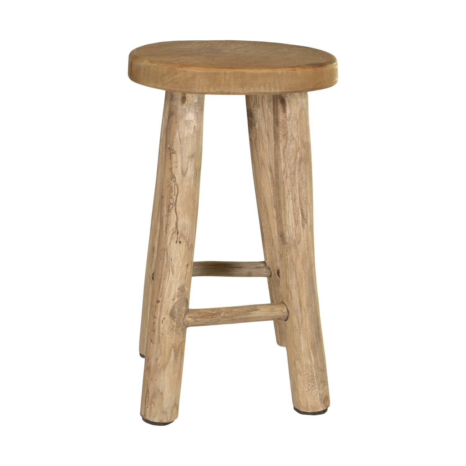 Stool teak wood 30x30x50cm