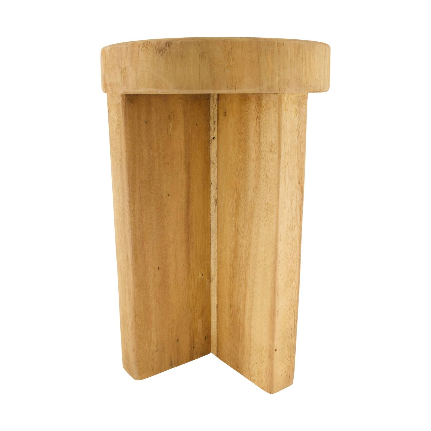 Stool teak wood 30x30x45cm