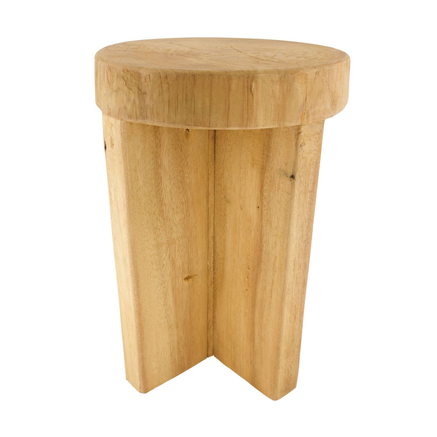 Stool teak wood 30x30x45cm