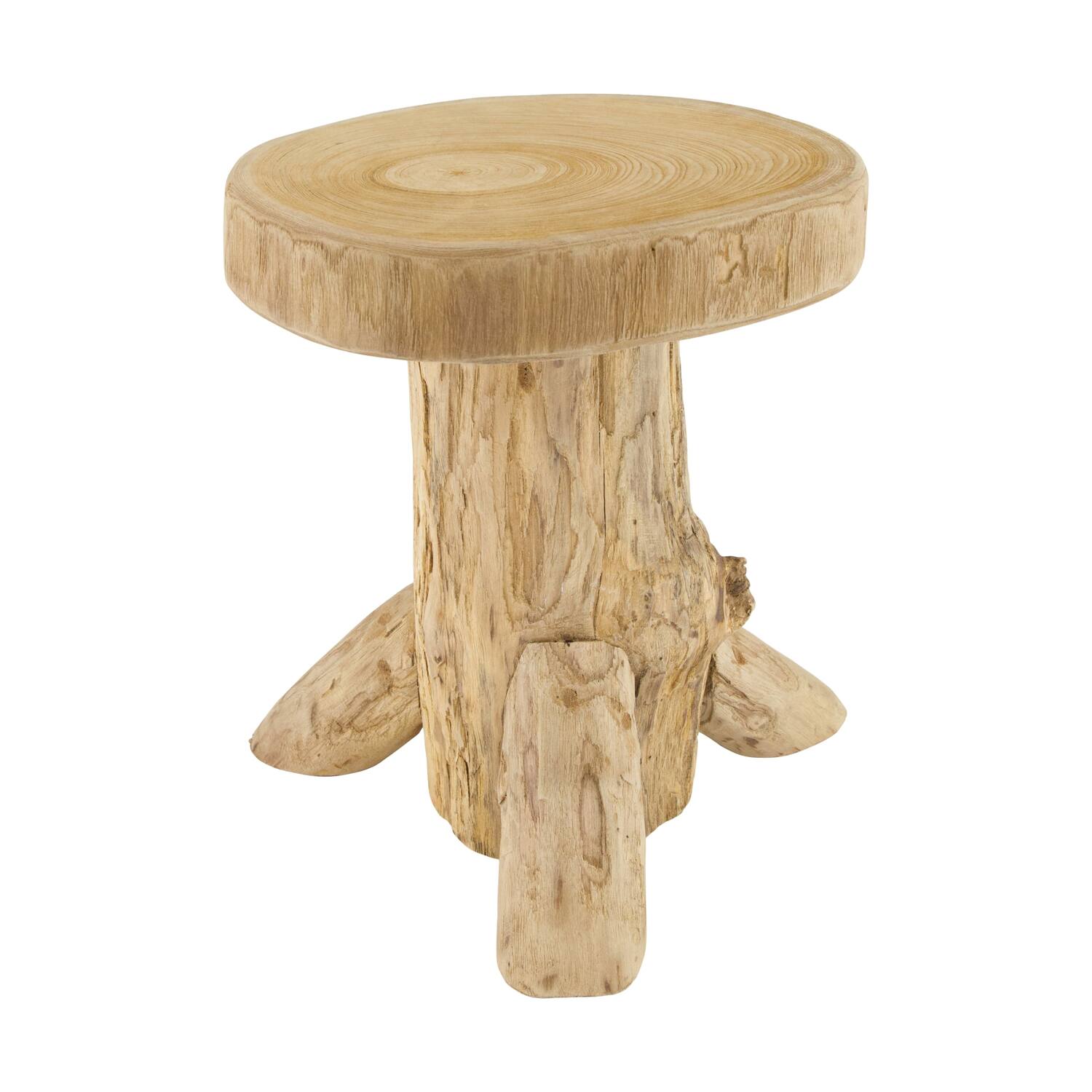 Stool teak wood 30x30x30cm
