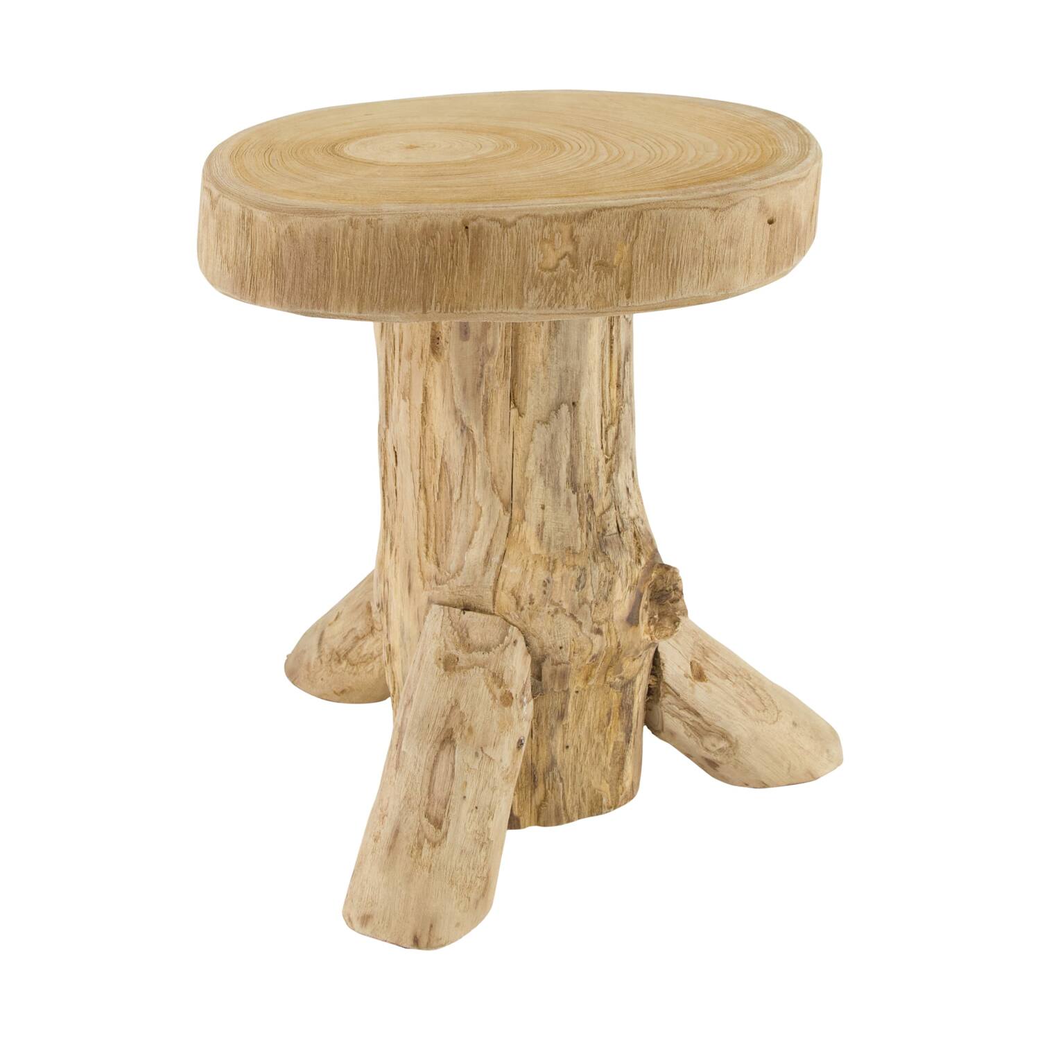 Stool teak wood 30x30x30cm