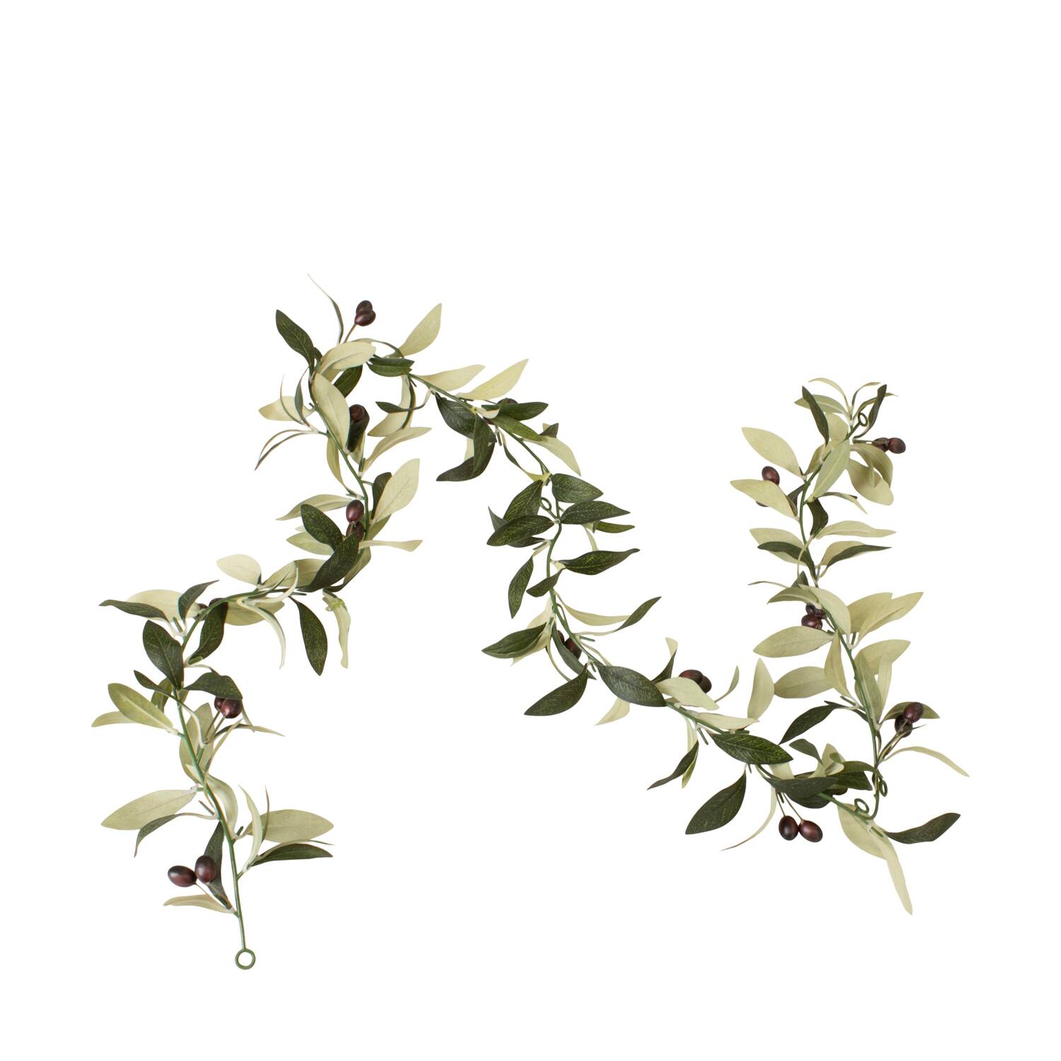 Leaf artificial with hanger 170x5x5cm - Green