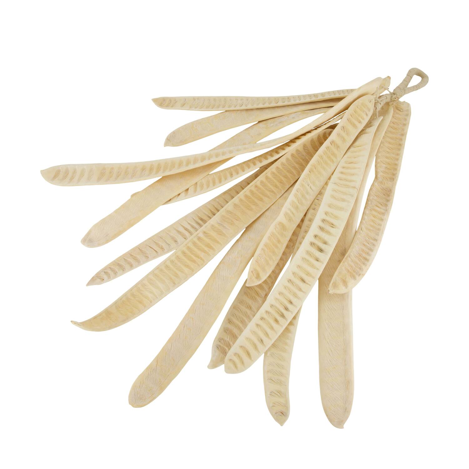 Hanger step fruit nature 75x17x8cm - Cream