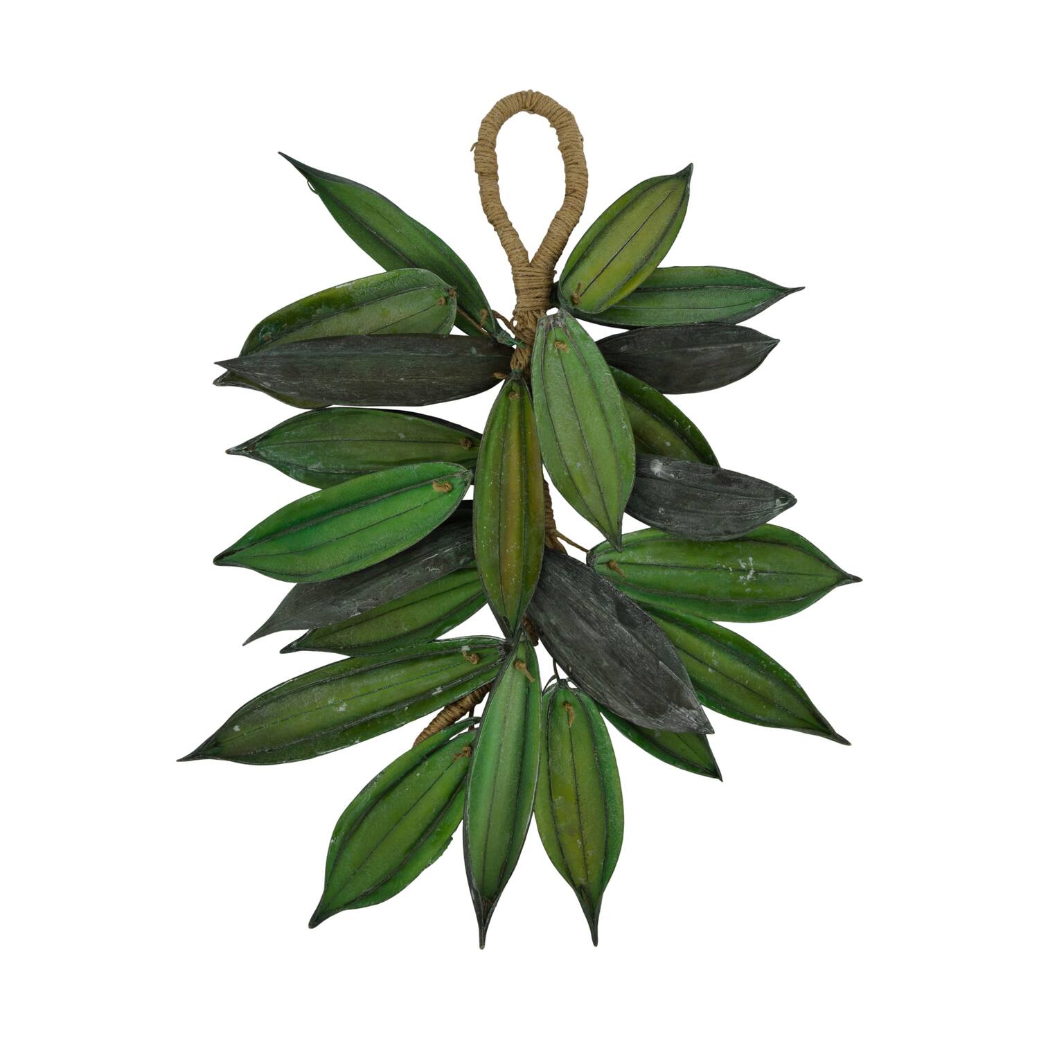 Hanger mini boat nature 50x20x12cm - Green