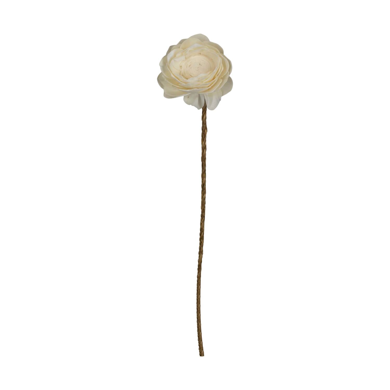 Flower sola lotus nature 65x12x12cm - White