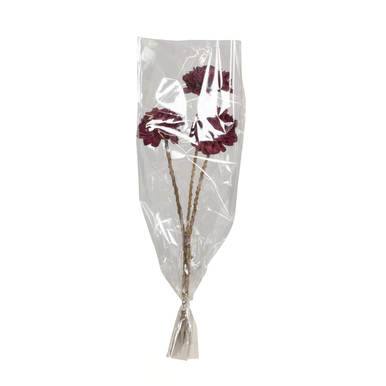 Flower sola dahlia coco 55x10x10cm 3pc - Purple