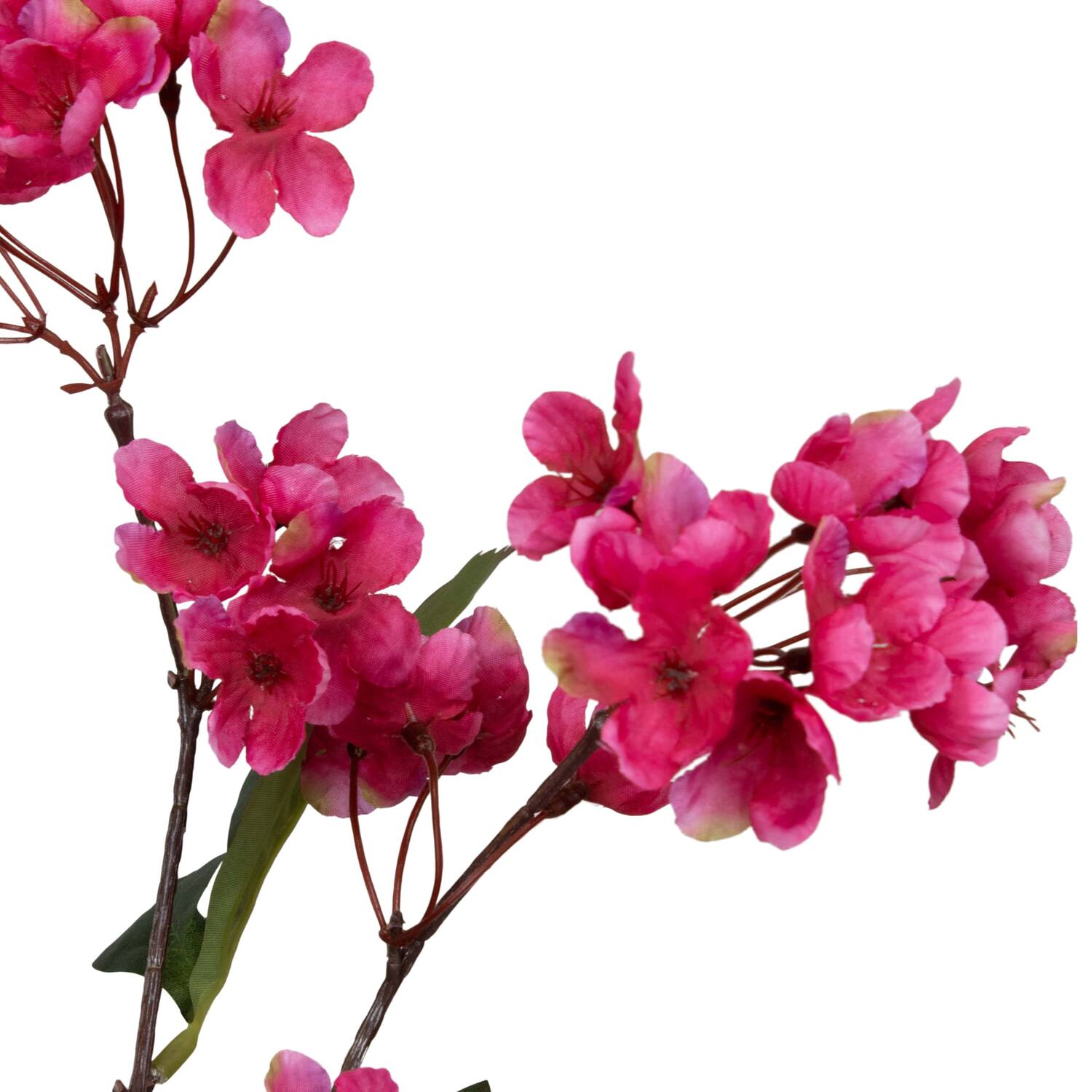 Branch cherry blossom artificial 73x27x16cm - Pink