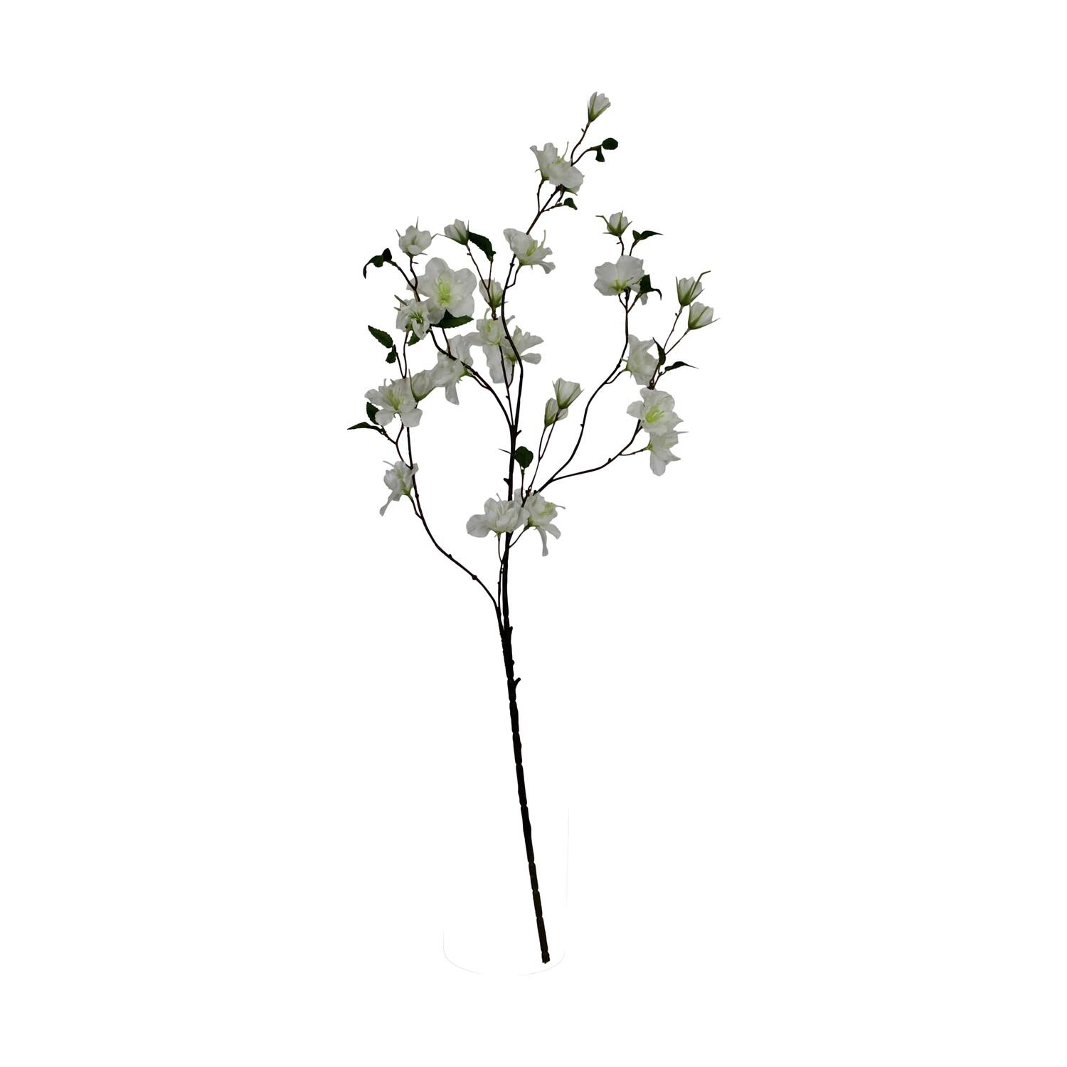 Branch azalea artificial 112x45x30cm - White