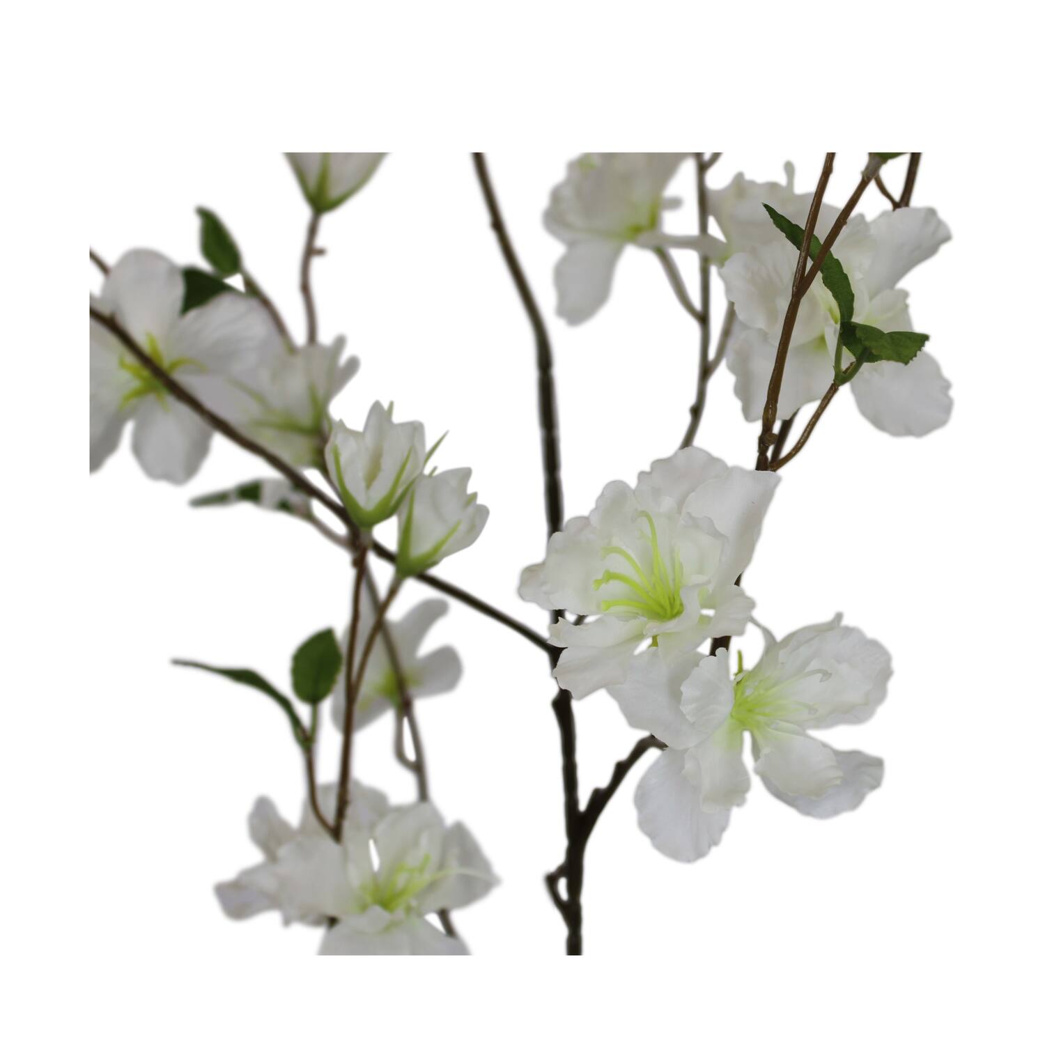 Branch azalea artificial 112x45x30cm - White