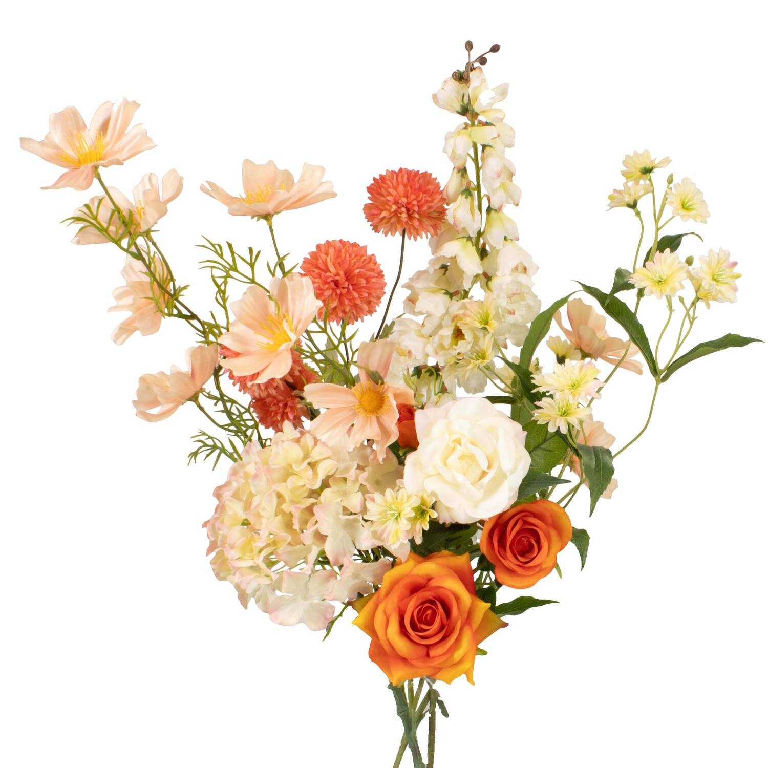 Flower bouquet 7 stems artificial 90x40x30cm - Multi