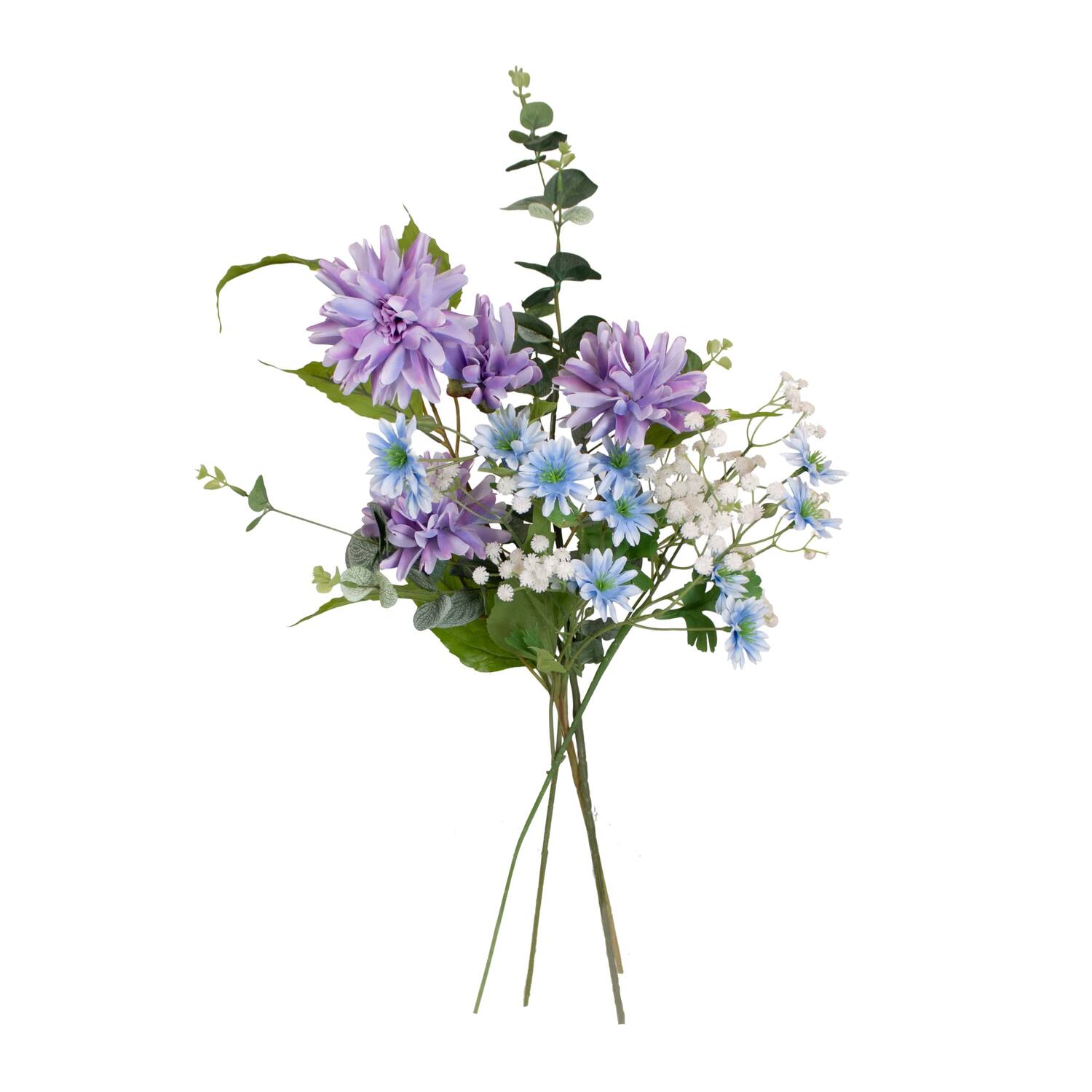 Flower bouquet 4 stems artificial 70x25x25cm