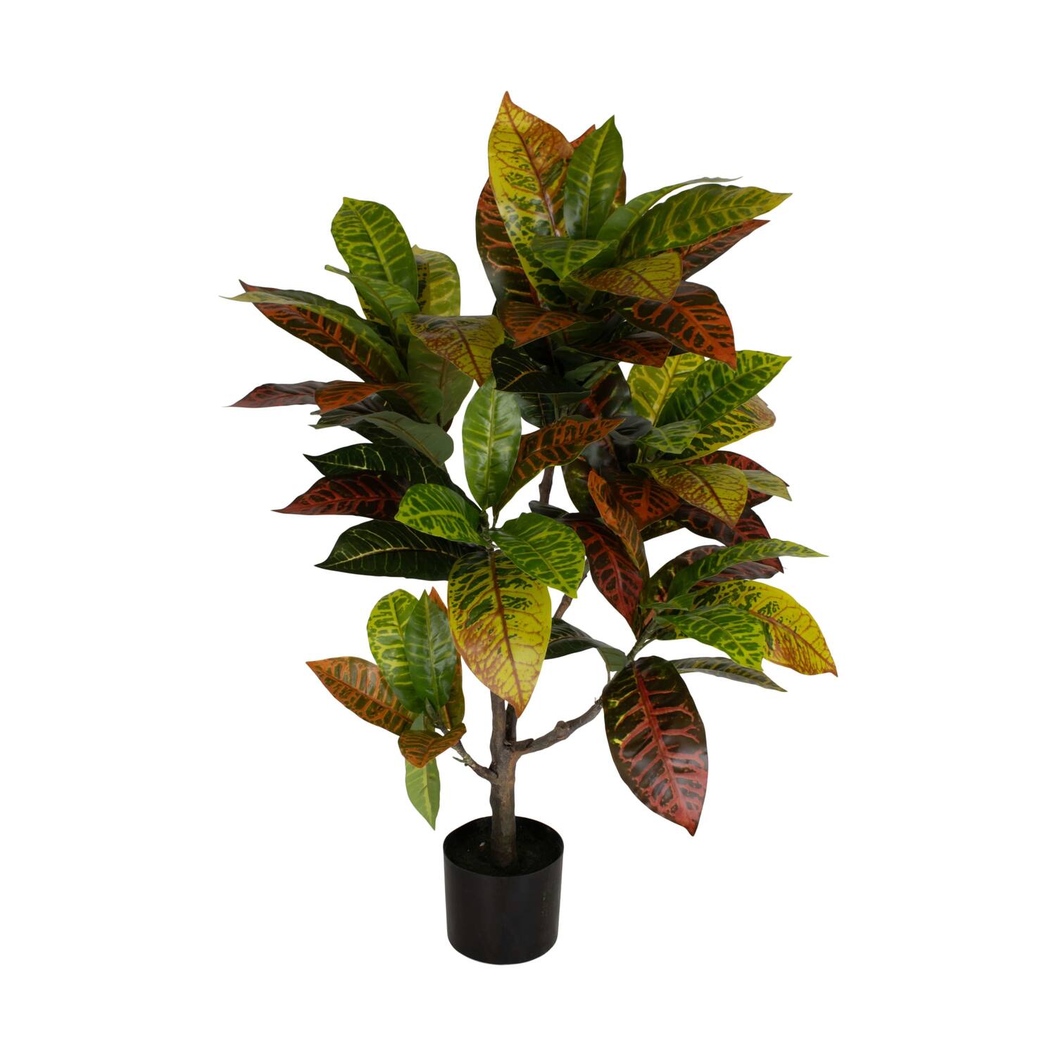 Plant croton artificial 70x70x100cm - Green