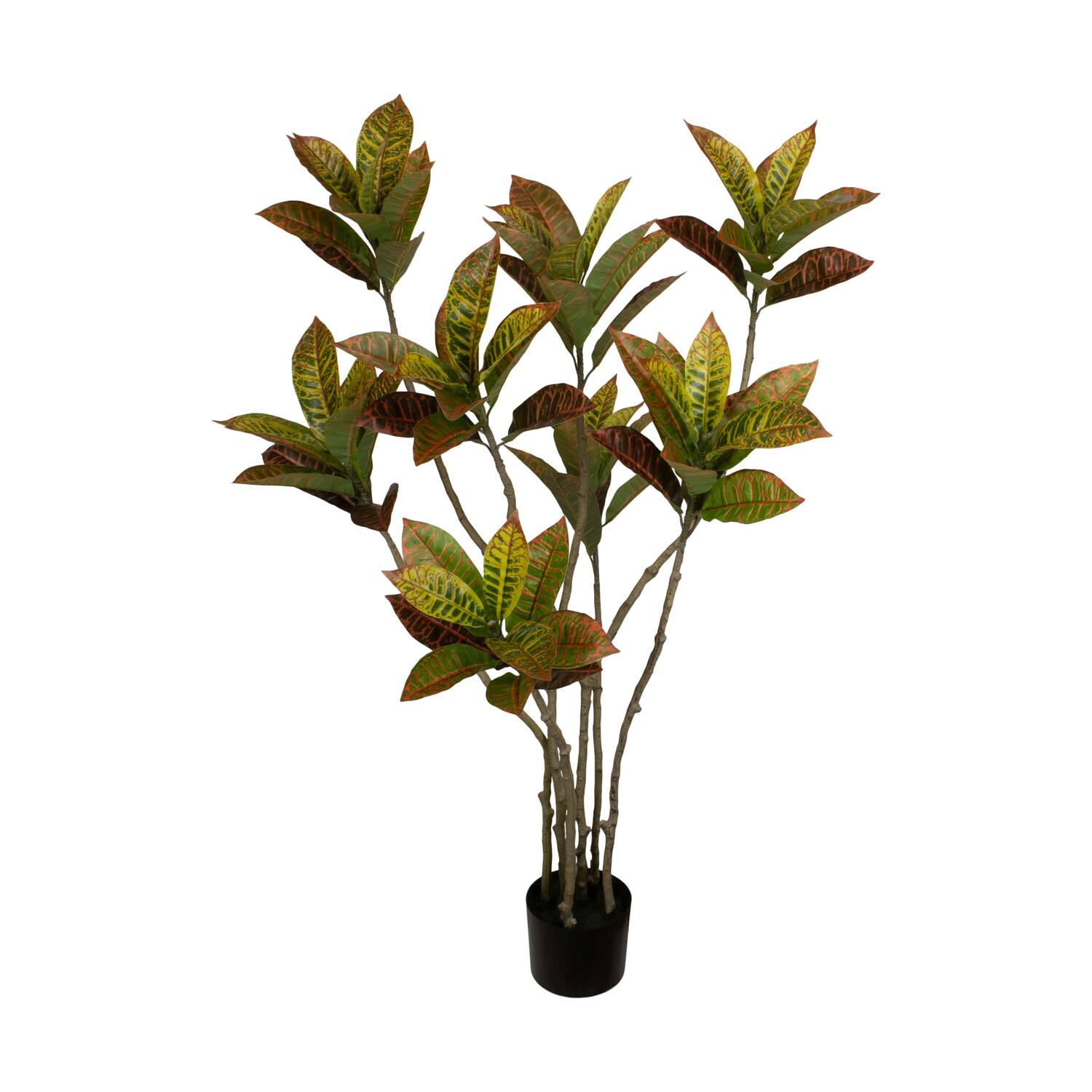 Plant croton artificial 55x60x125cm - Green