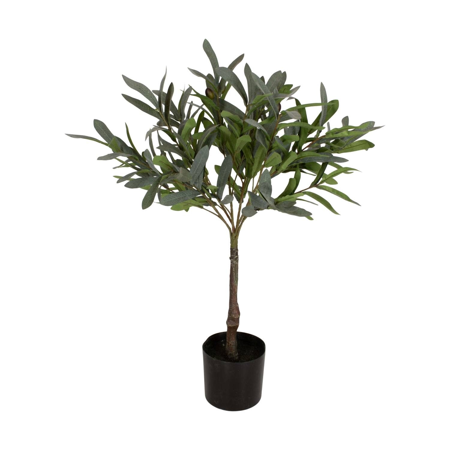 Tree olive artificial 40x60x75cm - Green