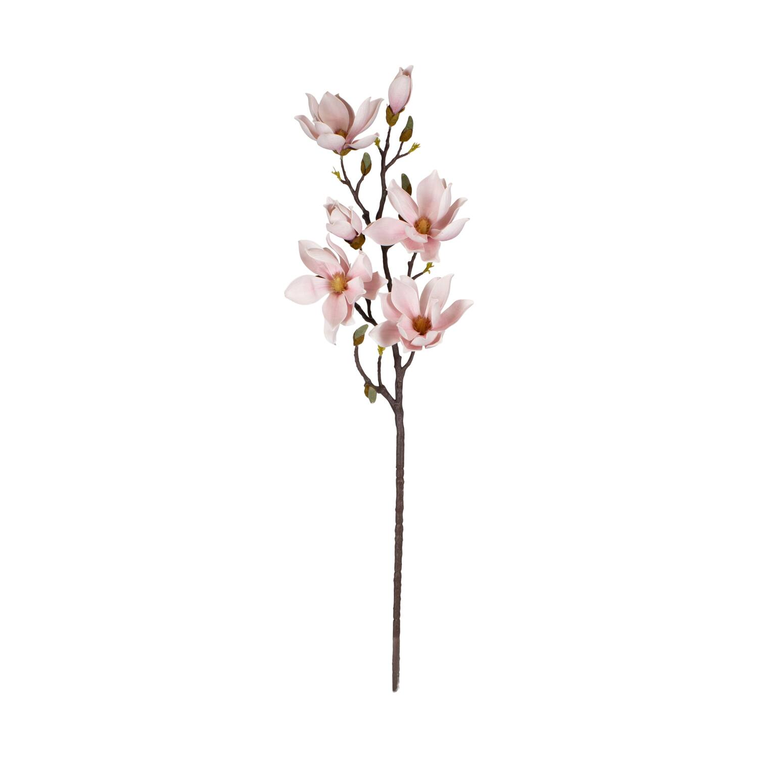 Branche magnolia artificiel 95x28x15cm rose clair