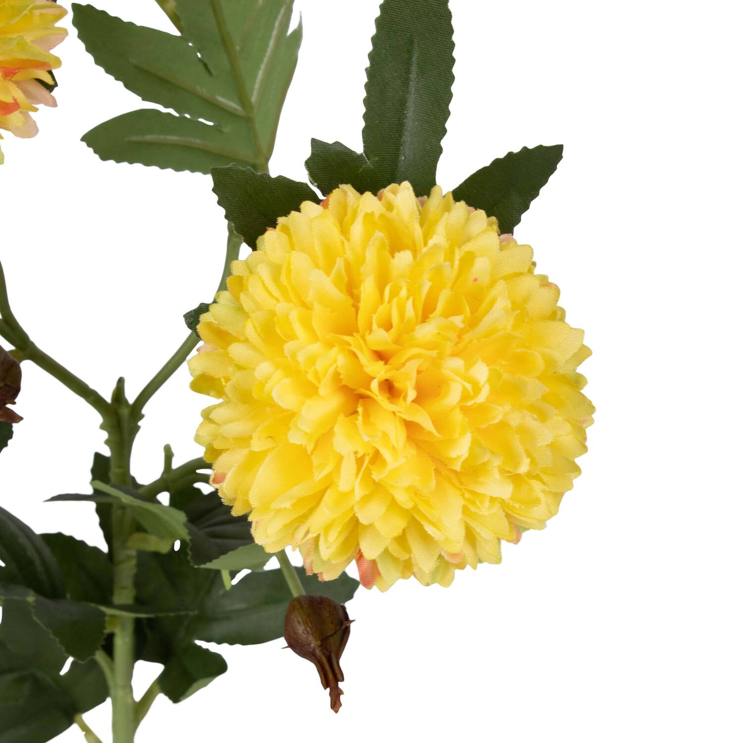 Branch artificial 50x20x18cm - Yellow