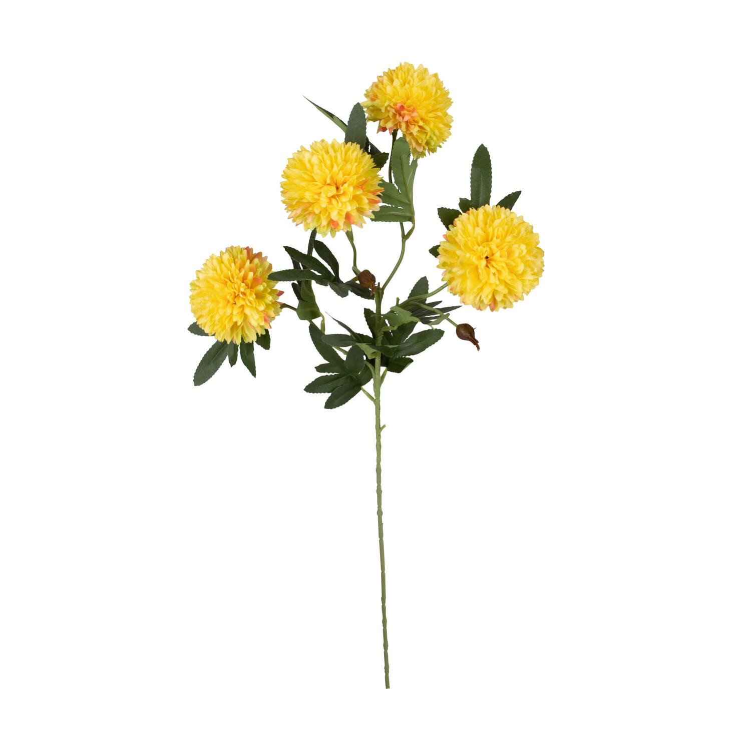Branch artificial 50x20x18cm - Yellow