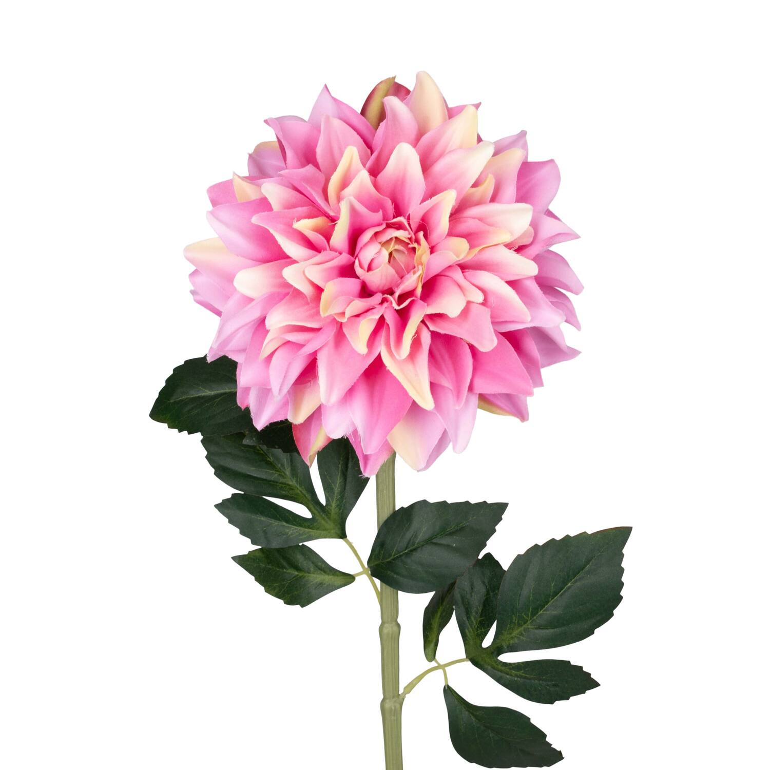Branch dahlia artificial 73x20x20cm - Pink