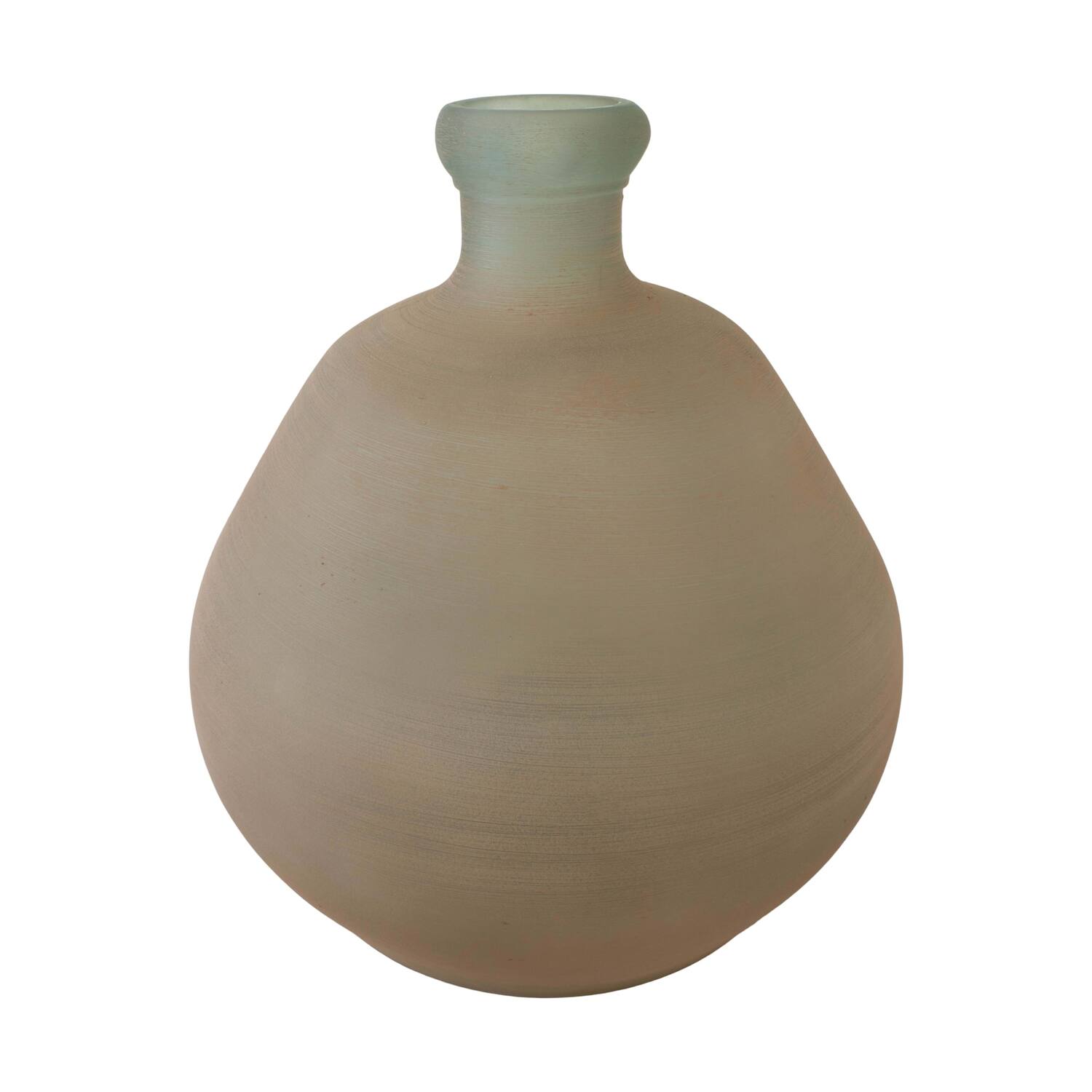 Bottle recycled glass 45x45x50cm - Cream