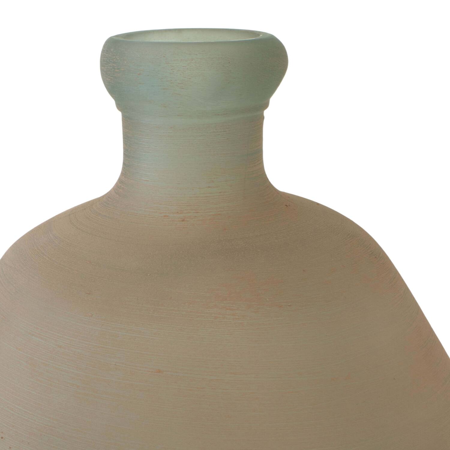 Bottle recycled glass 45x45x50cm - Cream
