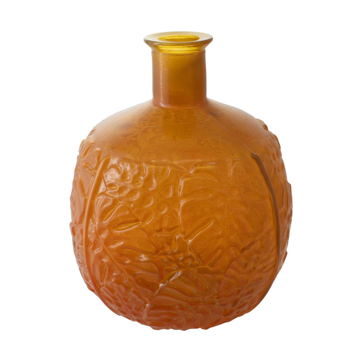 Bottle recycled glass 32x32x44cm