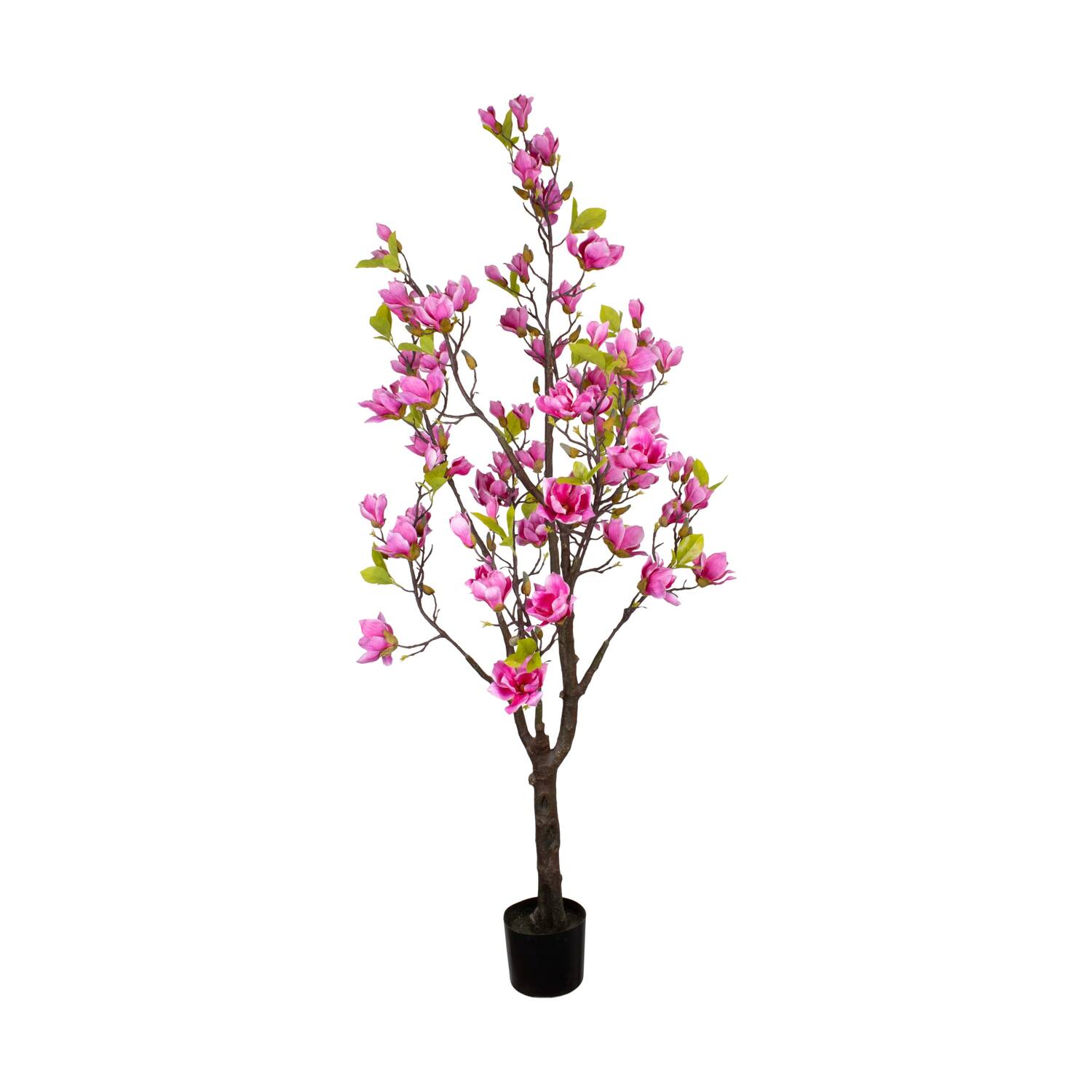 Tree magnolia artificial 80x70x180cm - Pink