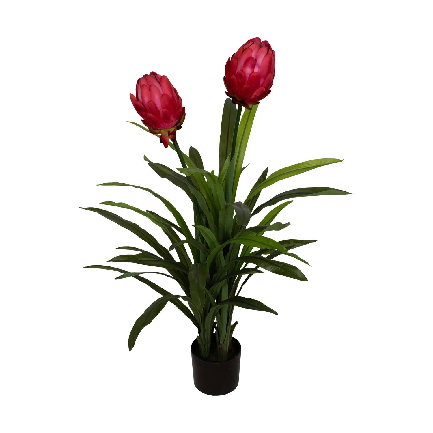 Flower protea artificial 80x75x116cm - Pink