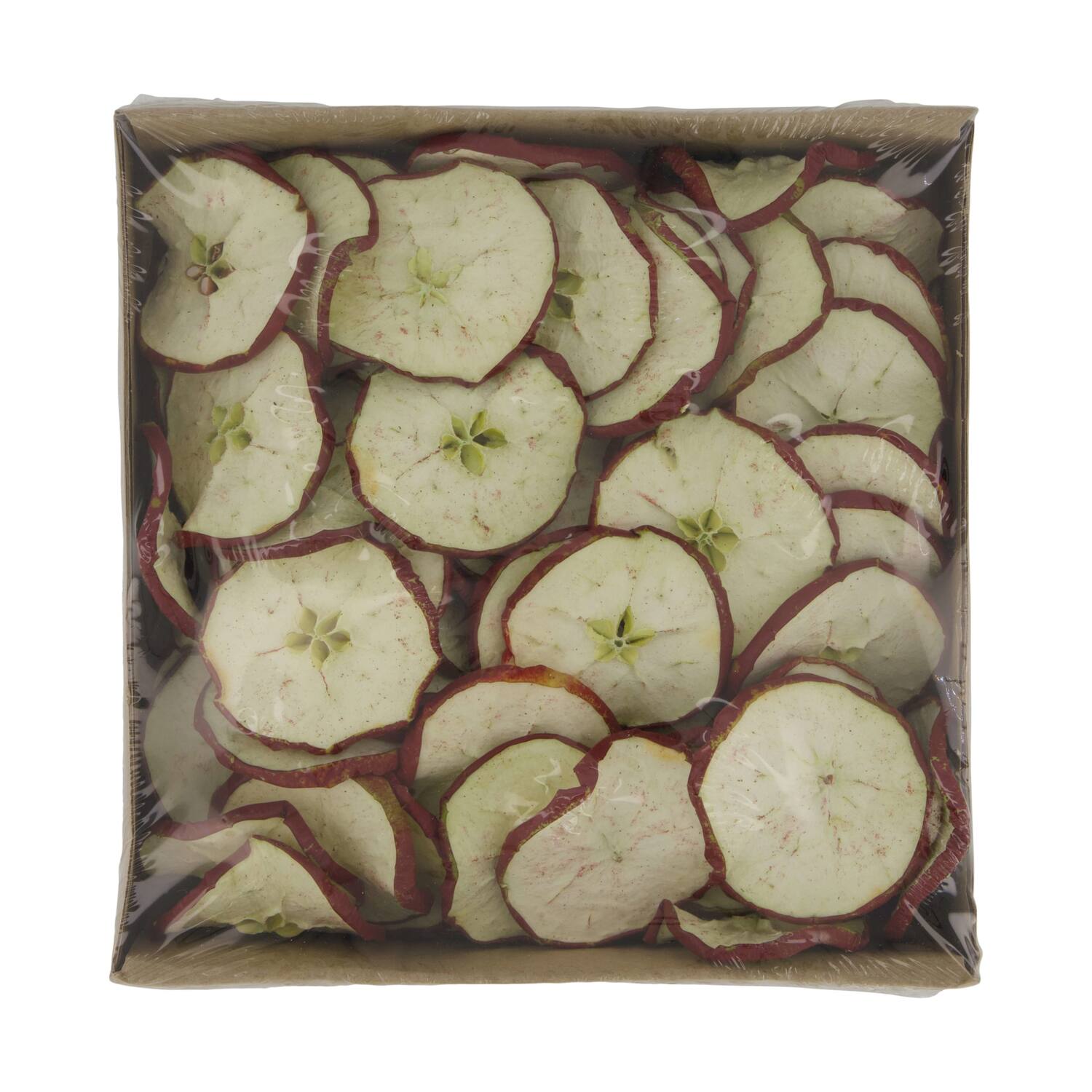 Appleslices red nature 19x19x4.5cm 200gr - Red