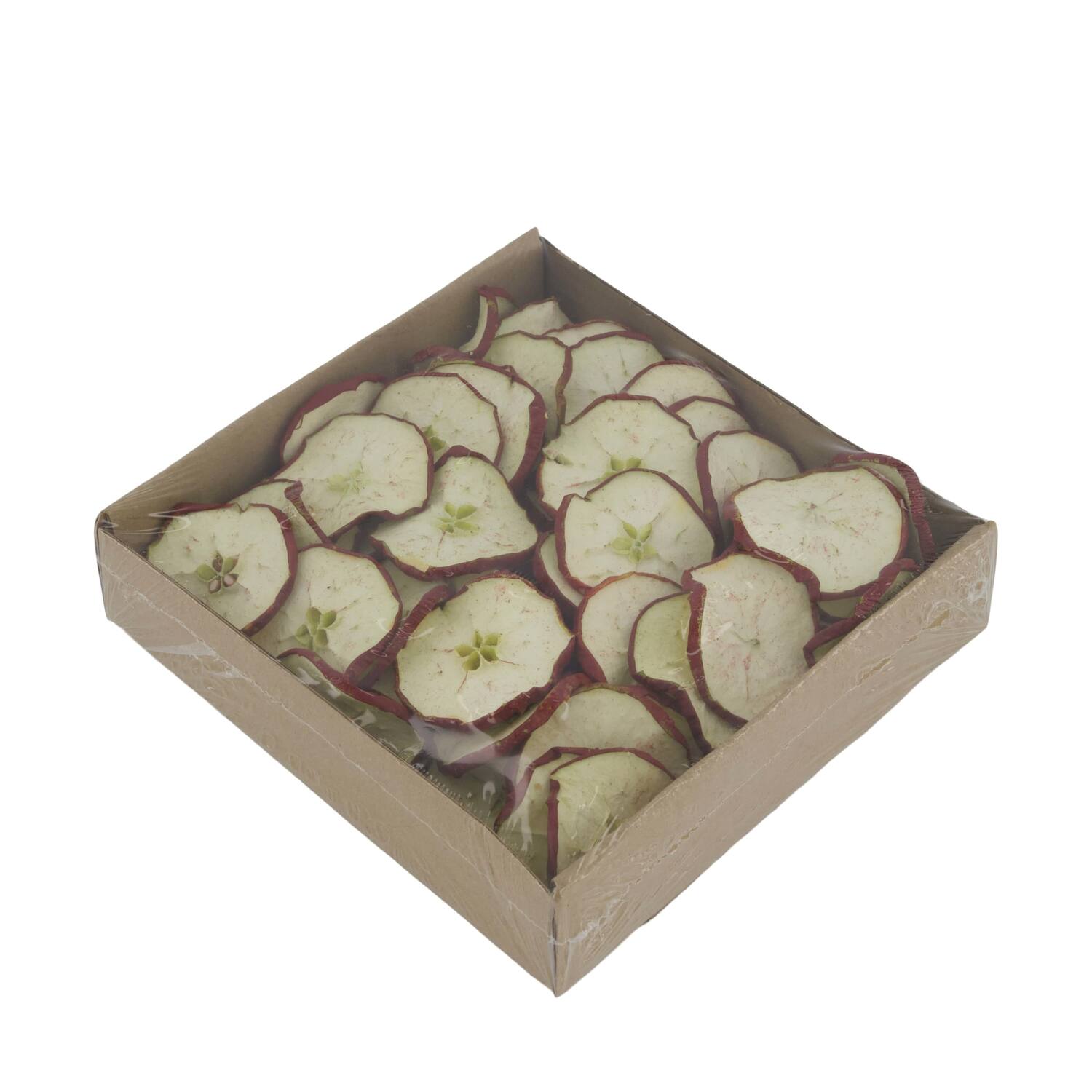 Appleslices red nature 19x19x4.5cm 200gr - Red