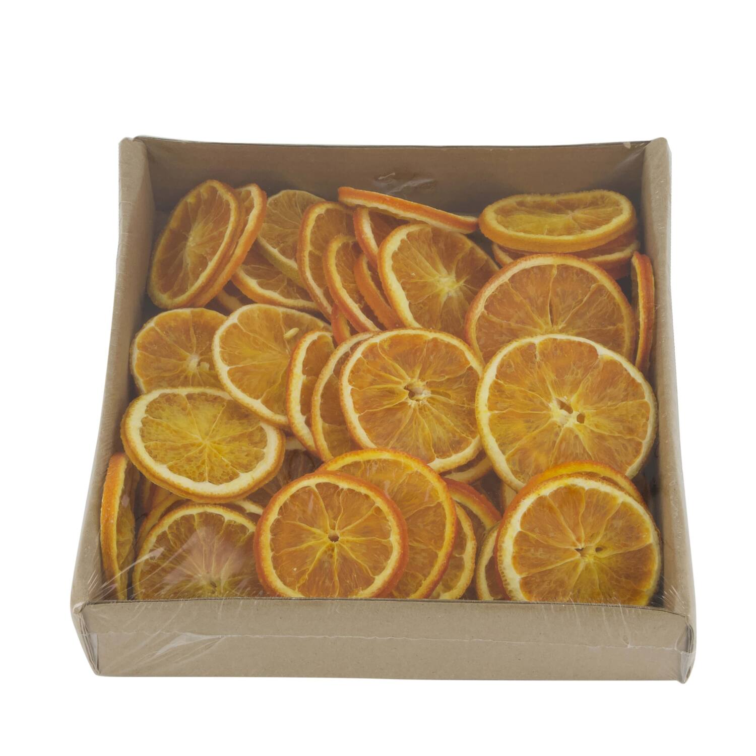 Orange slices 200gr nature 19x19x4.5cm - Orange