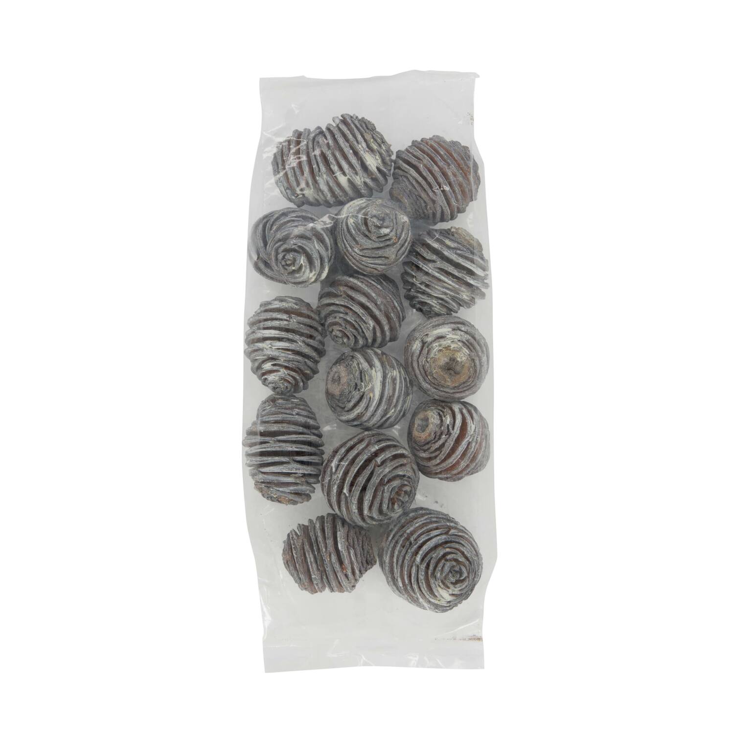 Platyspermum heads medium loose 250gr 28x12x6cm - White