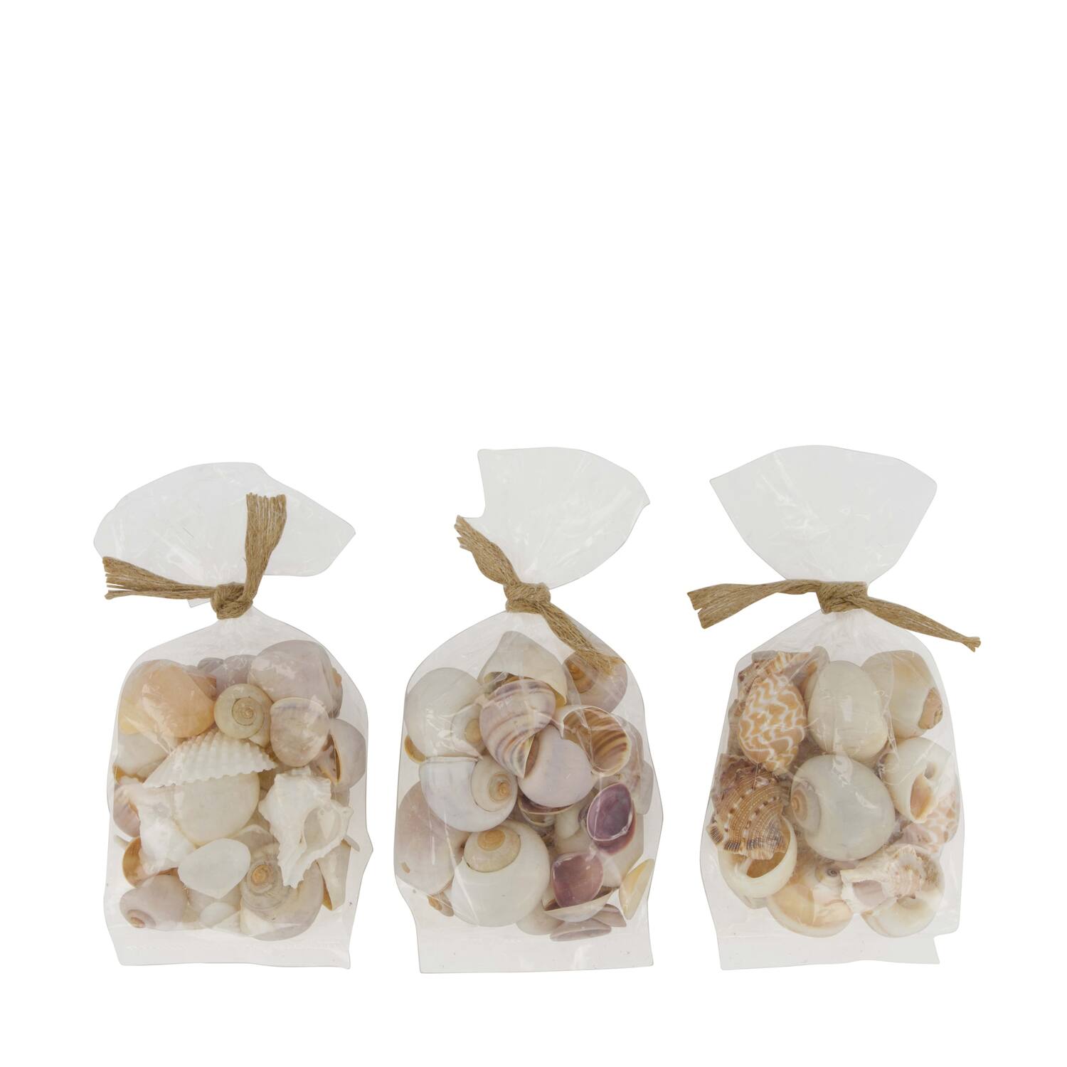Shell mix nature 10x5x13cm  - Natural