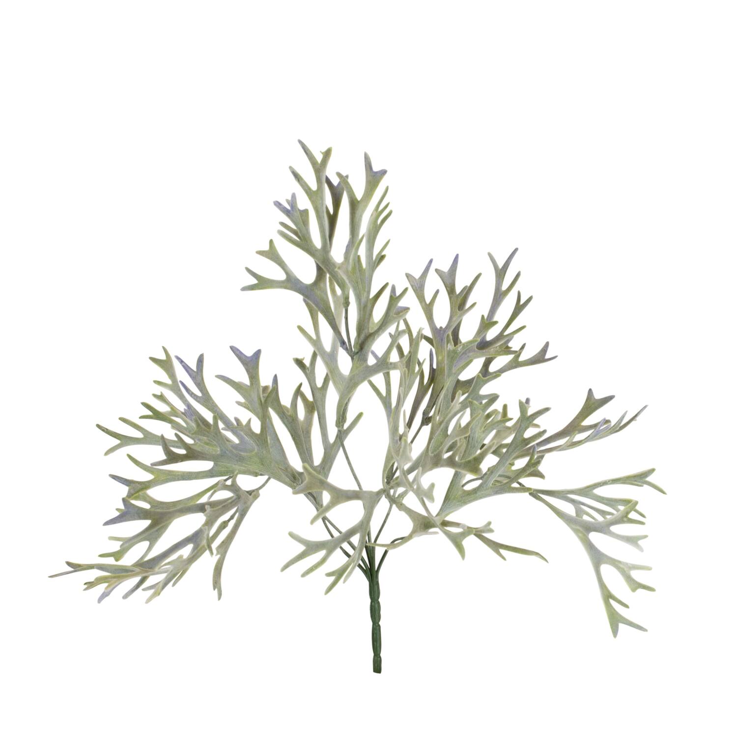 Branch platycerium artificial 38x20x10cm - Green
