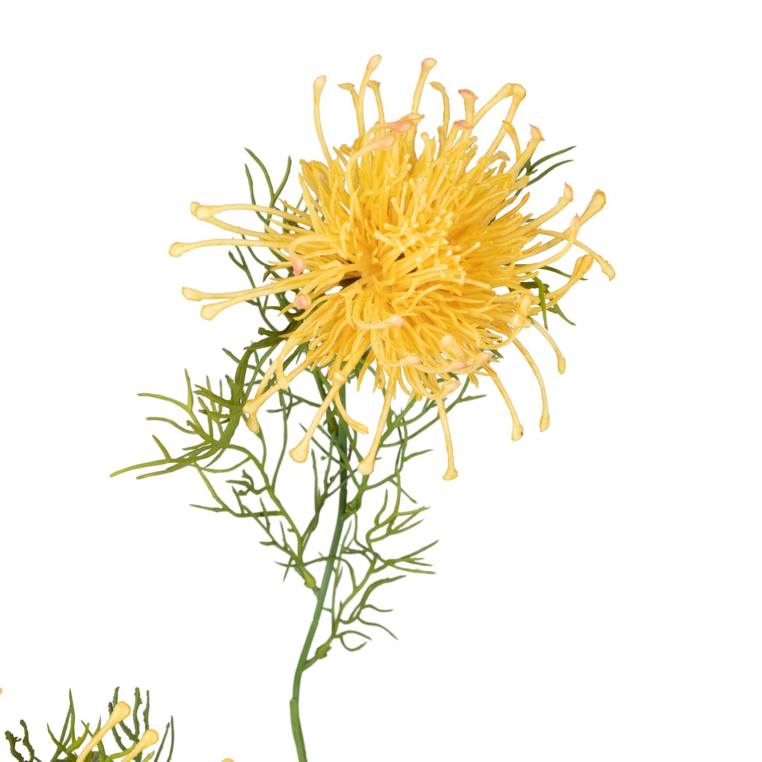 Branch chrysanthemum artificial 68x20x8cm - Orange