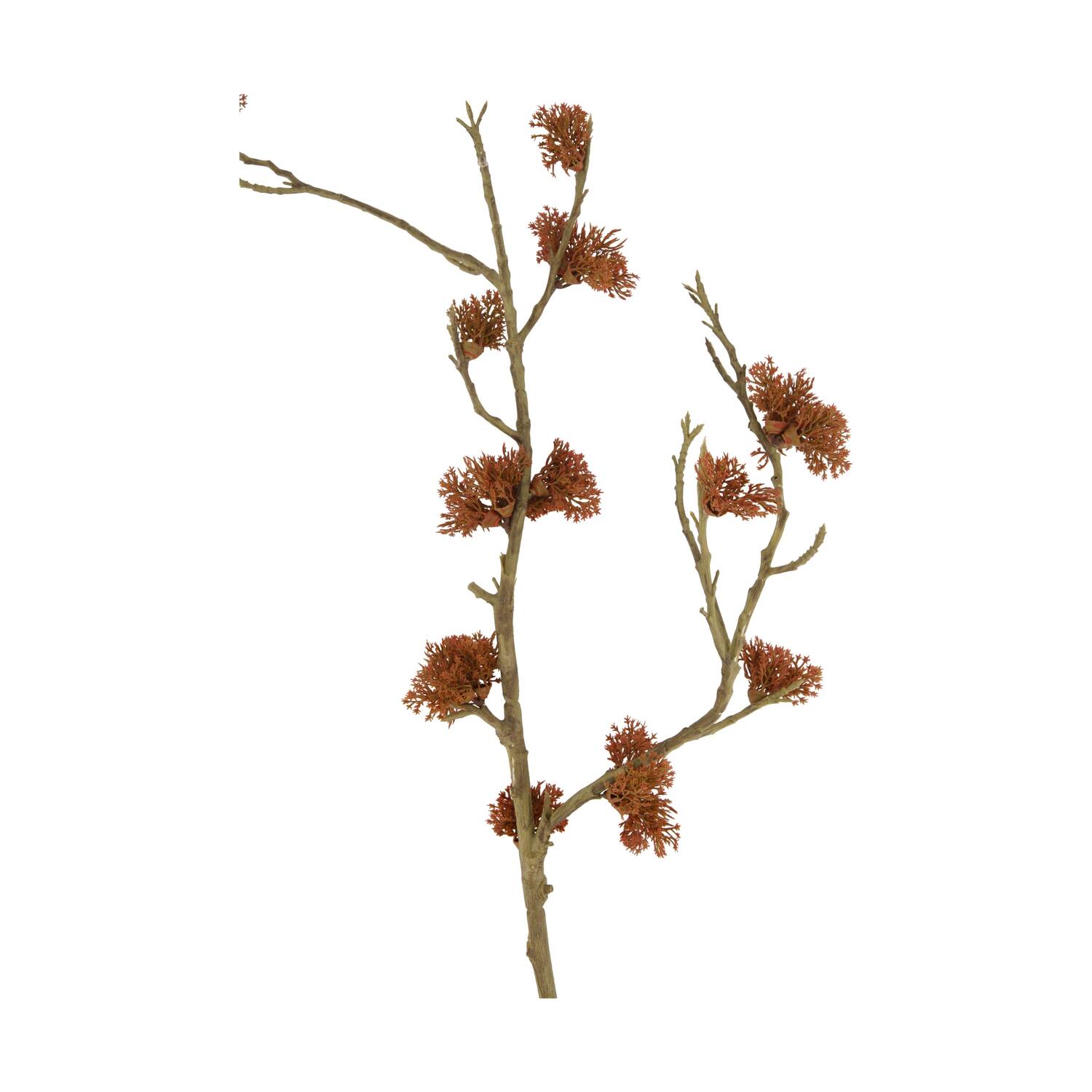 Branch moss artificial 97x20x8cm - Red