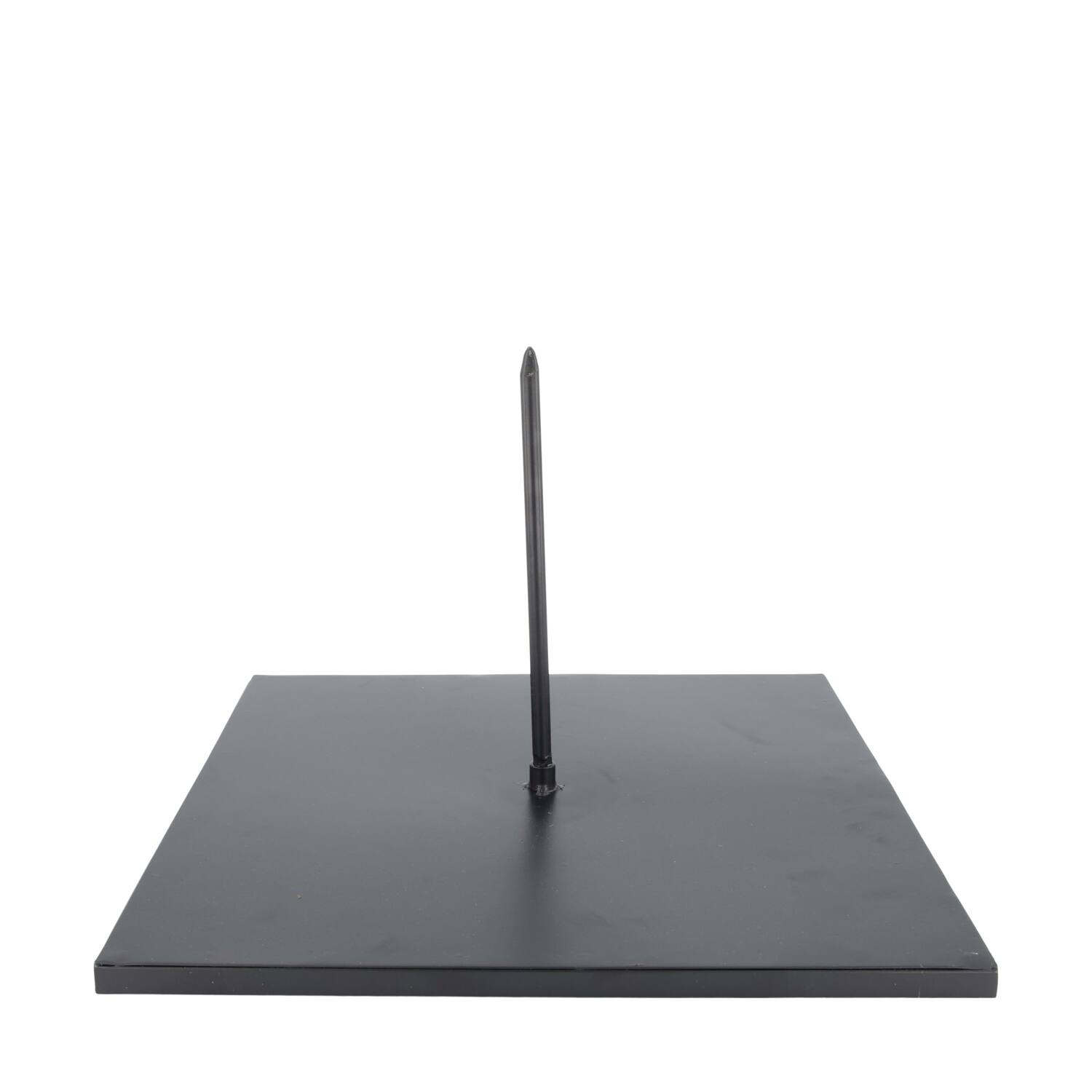 Stand square metal 38x38x25cm - Black